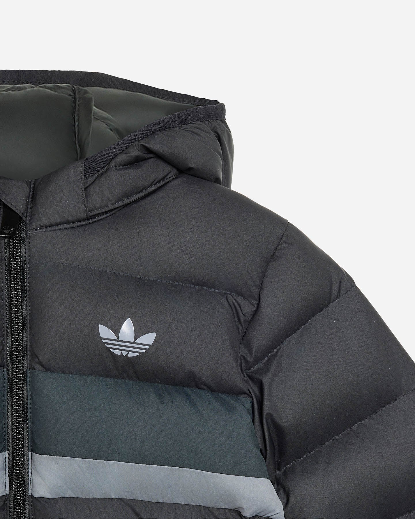 Felpa ADIDAS PUFFER INF JR - Nero - 2 | Cisalfa Sport