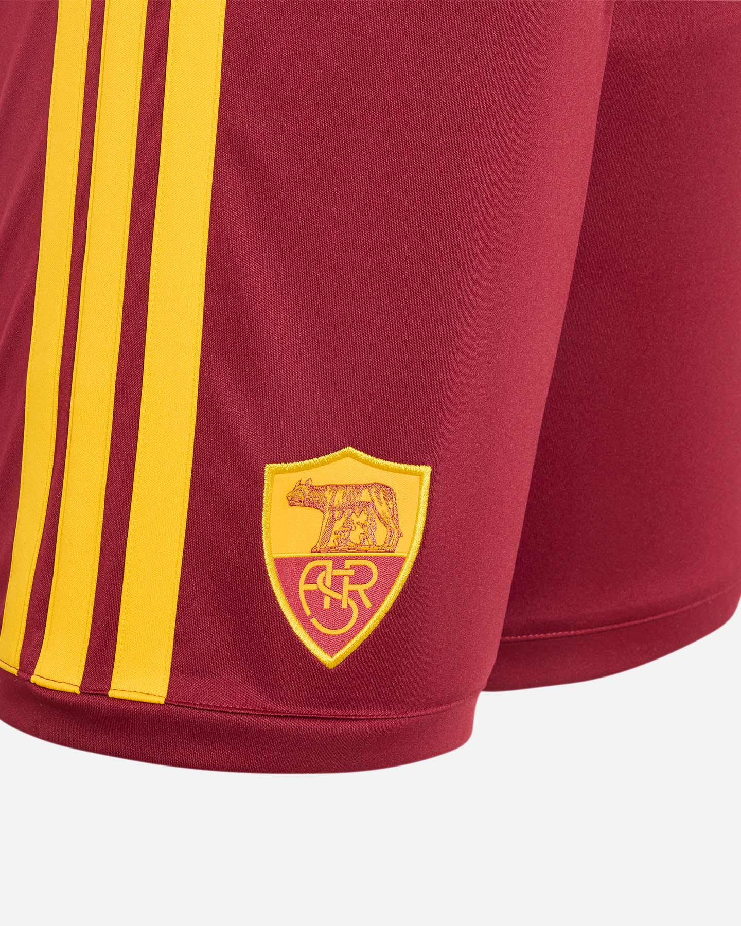 Pantaloncini calcio ufficiali ADIDAS AS ROMA HOME 26-27 JR - Rosso - 2 | Cisalfa Sport