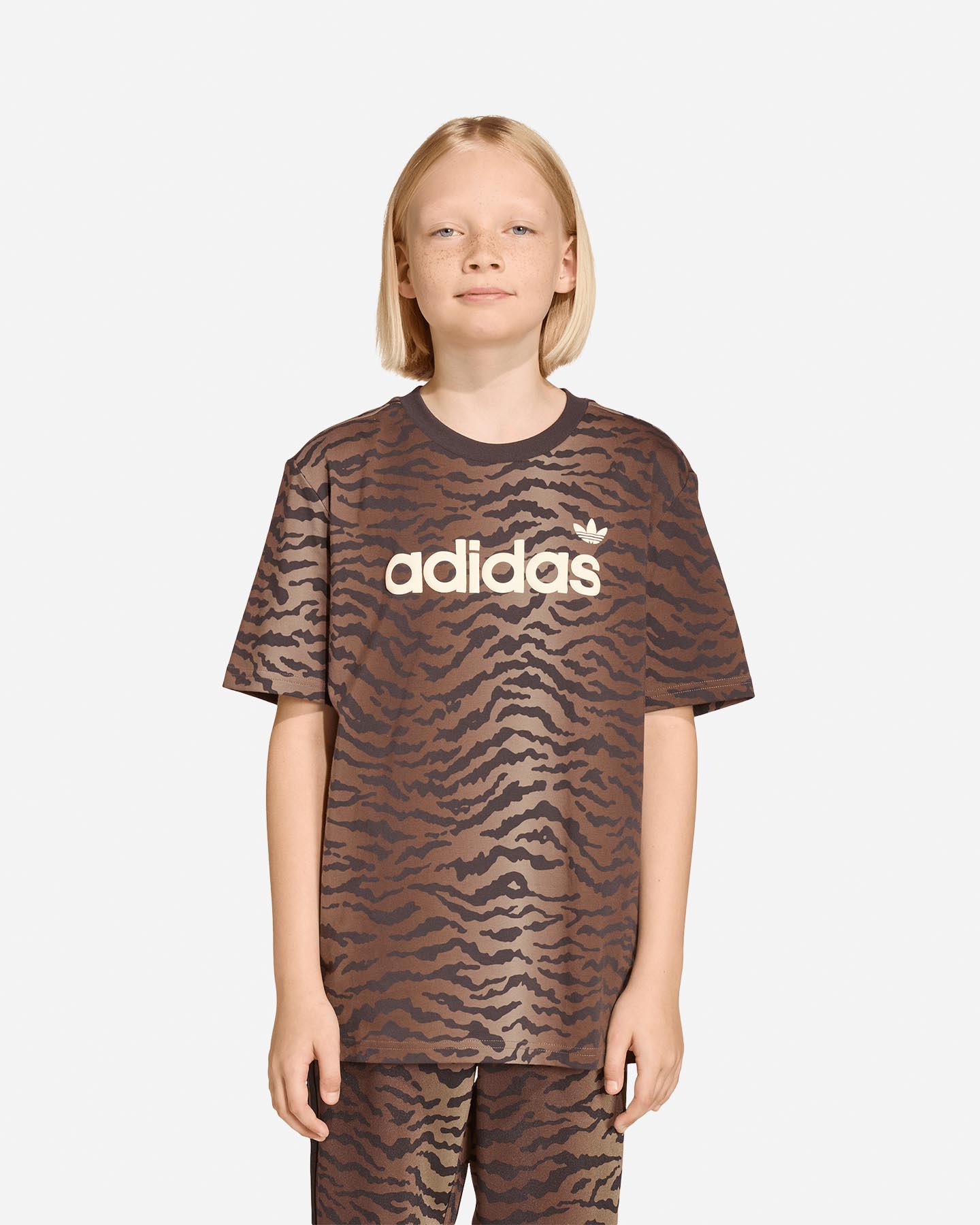 T-shirt ADIDAS TIGER JR - Marrone - 1 | Cisalfa Sport