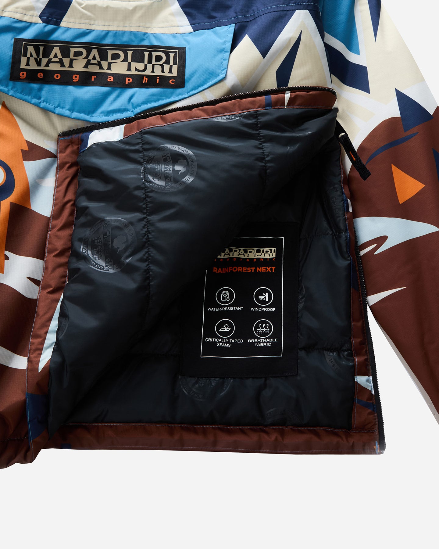 Giubbotto NAPAPIJRI ANORAK RAINFOREST M - 5 | Cisalfa Sport