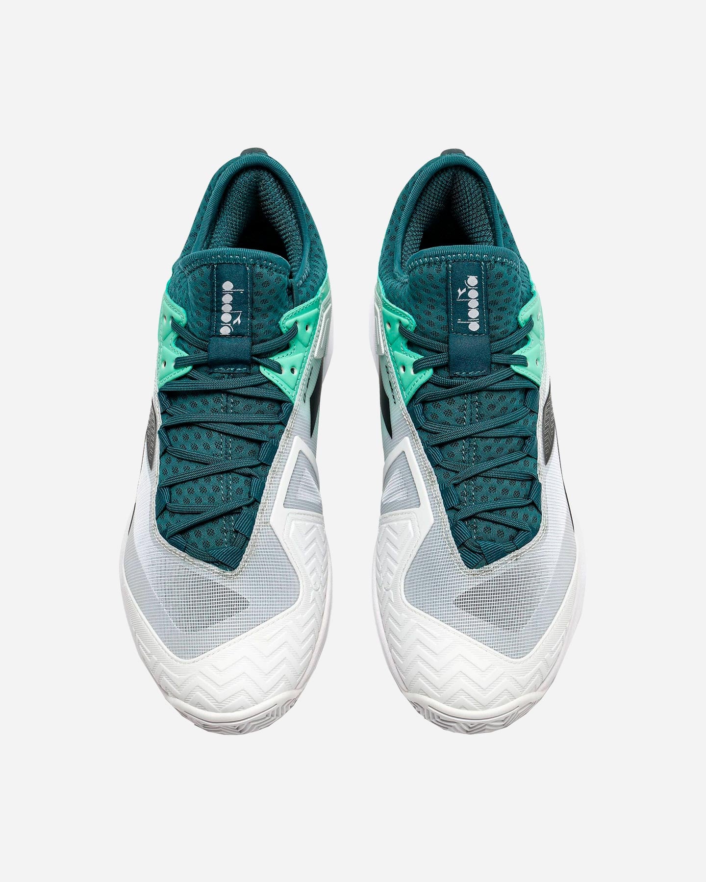 Scarpe tennis DIADORA BLUSHIELD FLY 5 CLAY M - Verde - 2 | Cisalfa Sport
