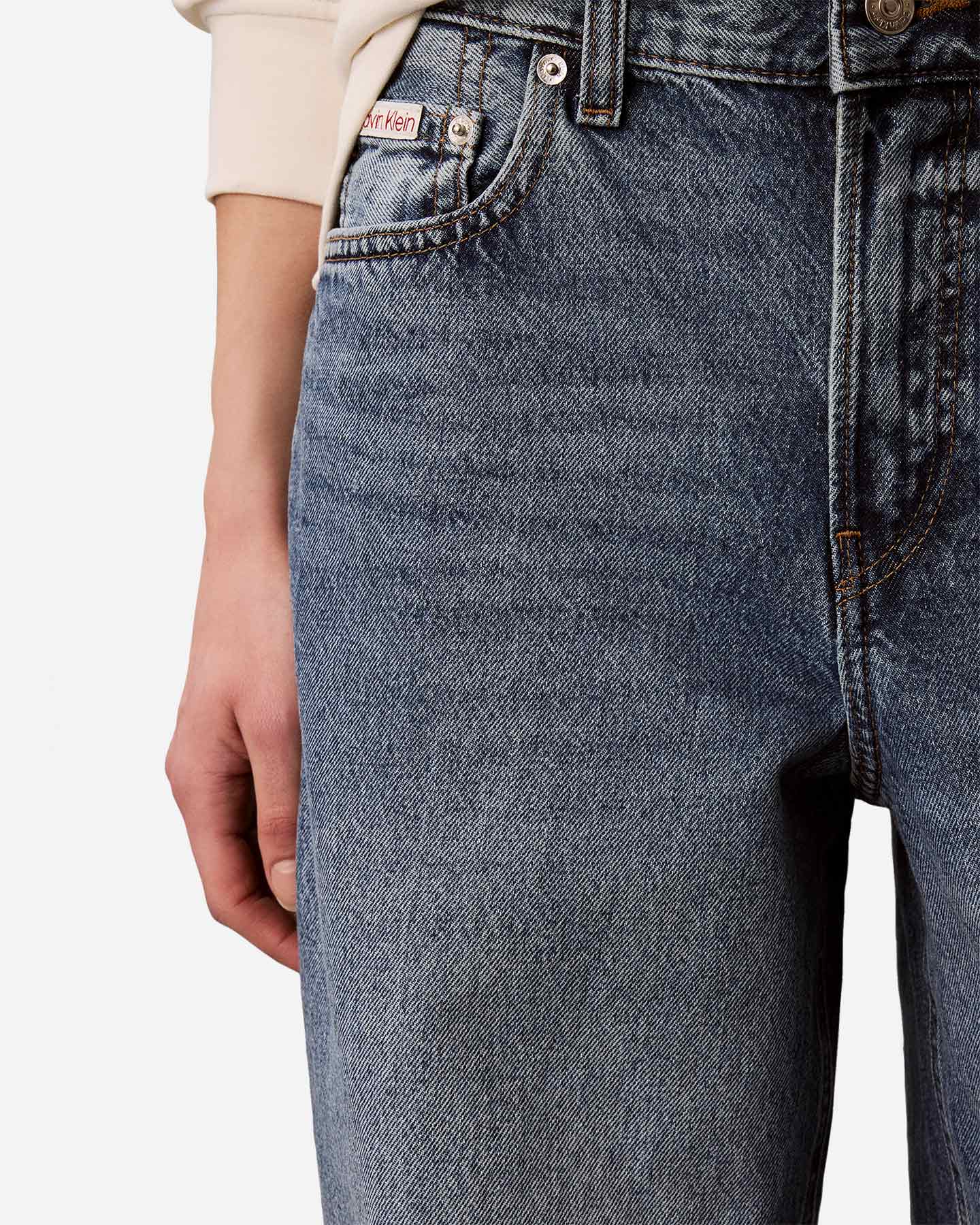 Jeans CALVIN KLEIN JEANS BASIC W - Denim - 4 | Cisalfa Sport