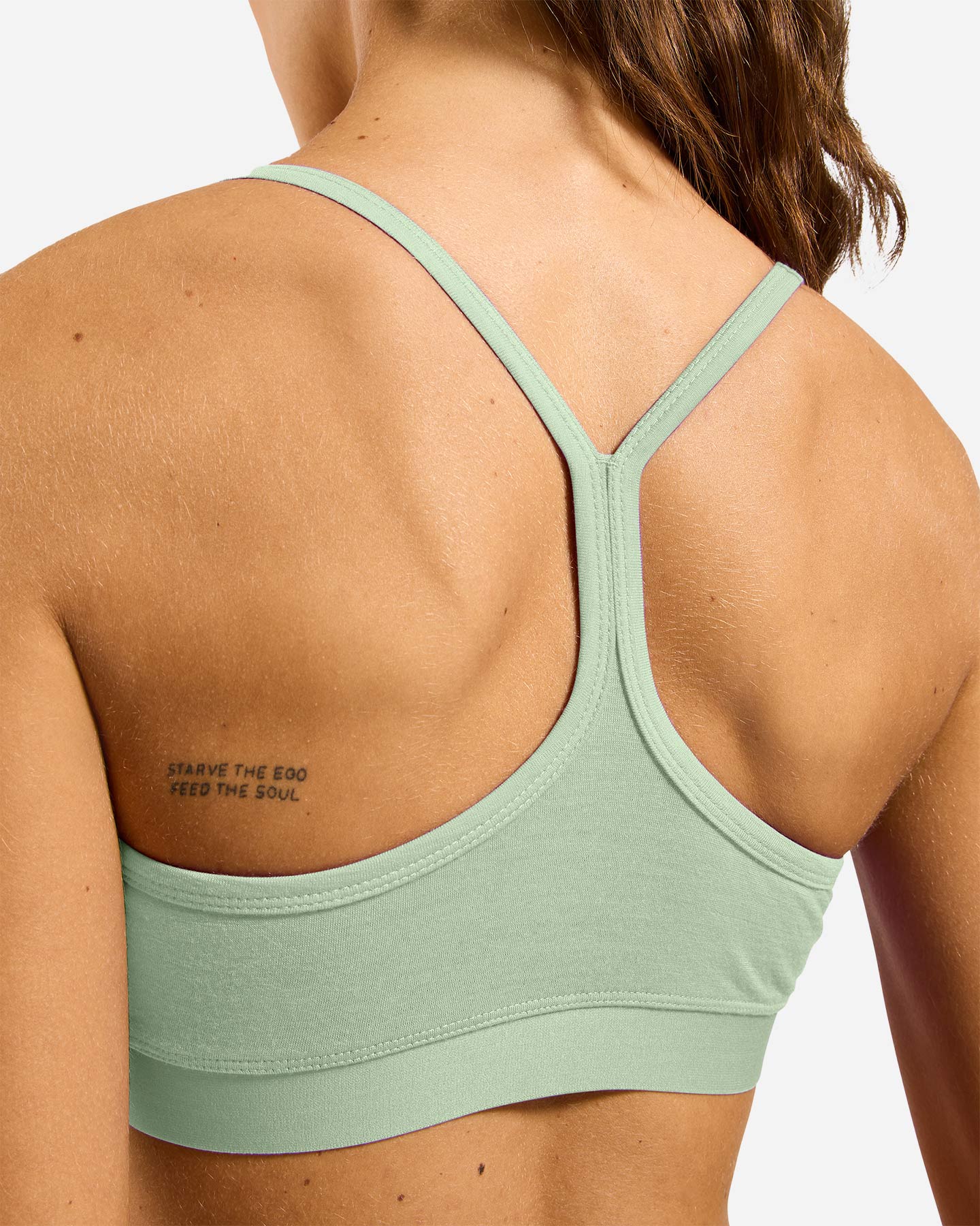 Reggiseno sportivo ODLO MERINO SOFT W - Verde - 4 | Cisalfa Sport