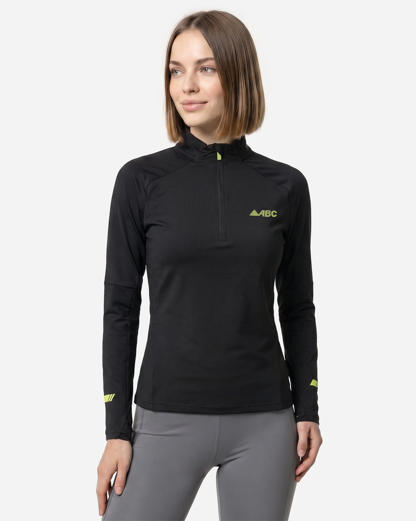 Giacca running ABC TECH W - Nero - 2 | Cisalfa Sport
