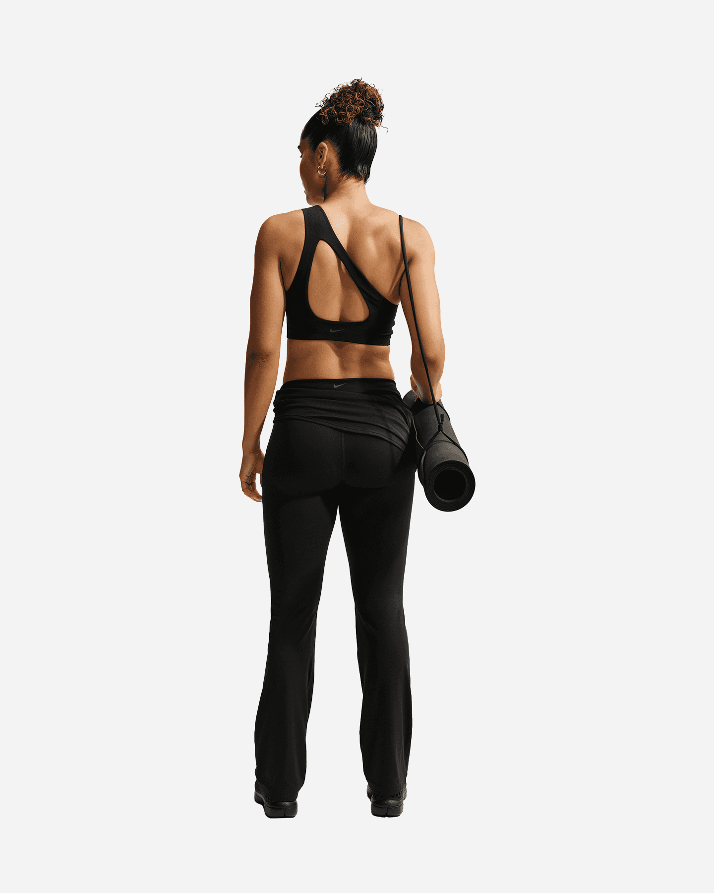 Pantalone training NIKE DRI FIT ZENVY W - Nero - 2 | Cisalfa Sport
