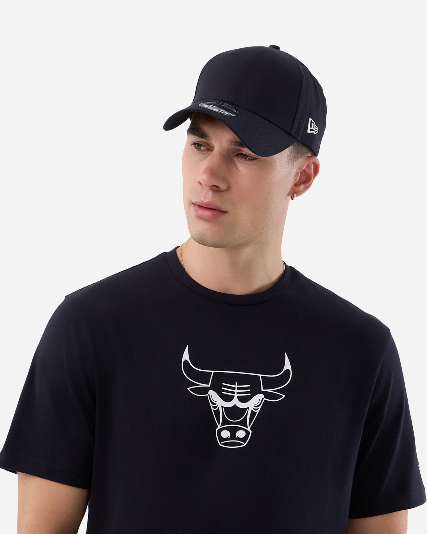 Maglia basket NEW ERA CHICAGO BULLS LOGO M - Blu Navy - 2 | Cisalfa Sport