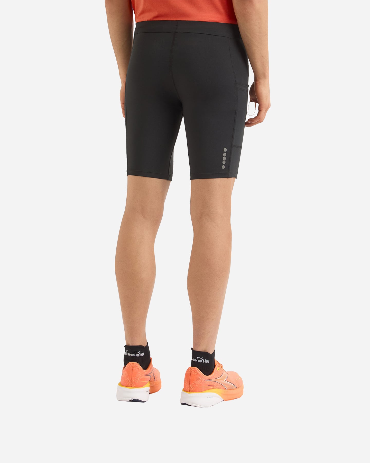 Short running DIADORA CLASSIC M - Nero - 2 | Cisalfa Sport