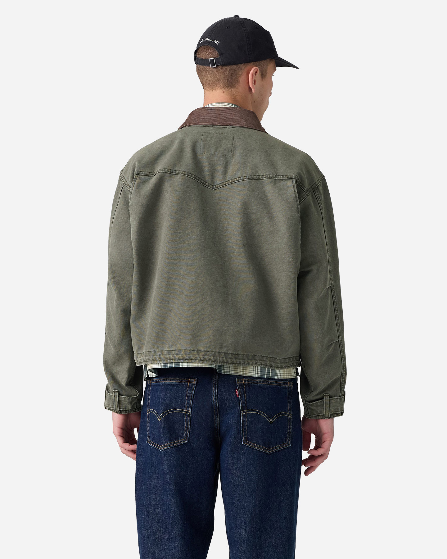 Giubbotto LEVI'S CANVAS COLLO CORDUROY M - Denim - 2 | Cisalfa Sport