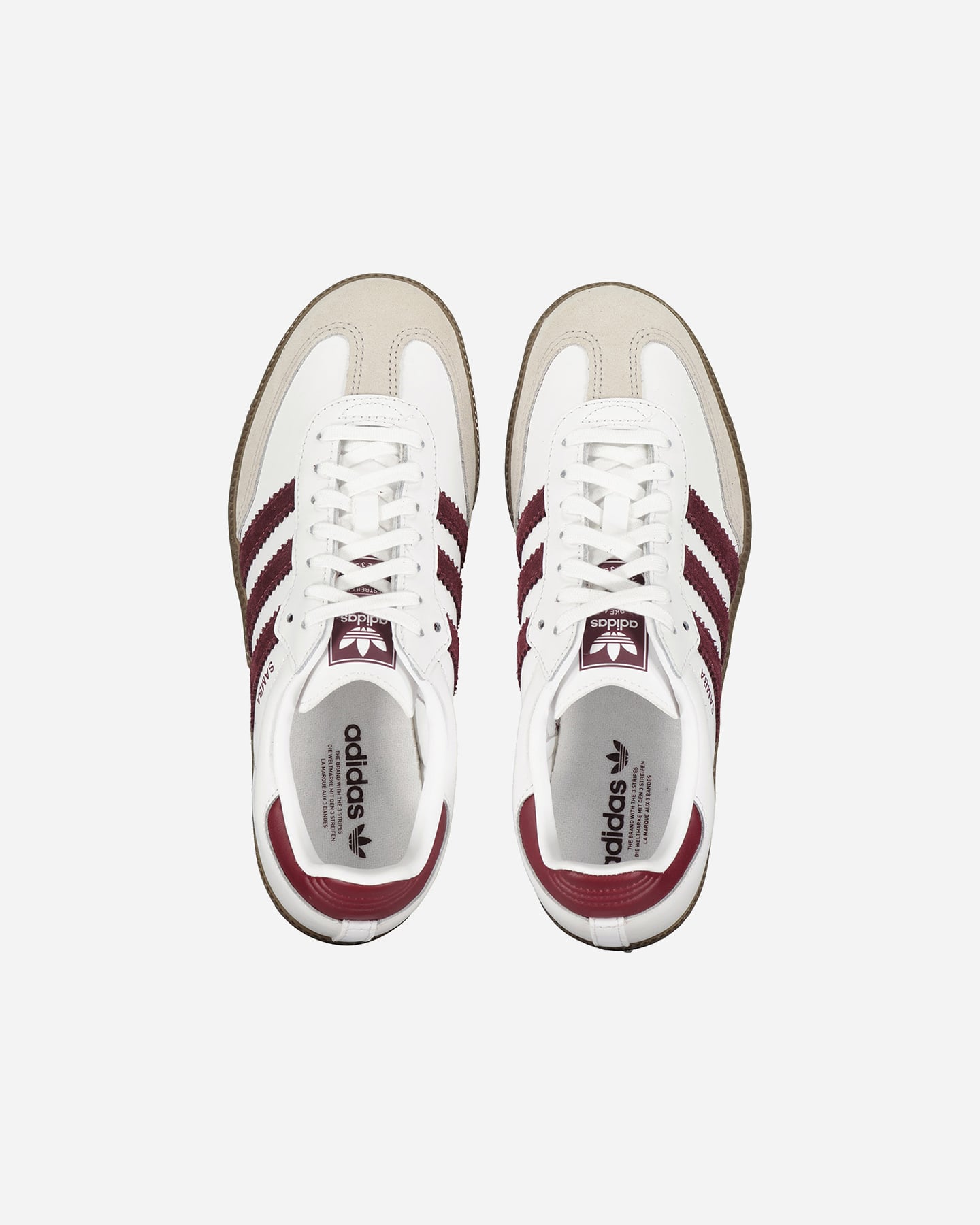 Scarpe sneakers ADIDAS SAMBA OG GS JR - Bianco - 4 | Cisalfa Sport