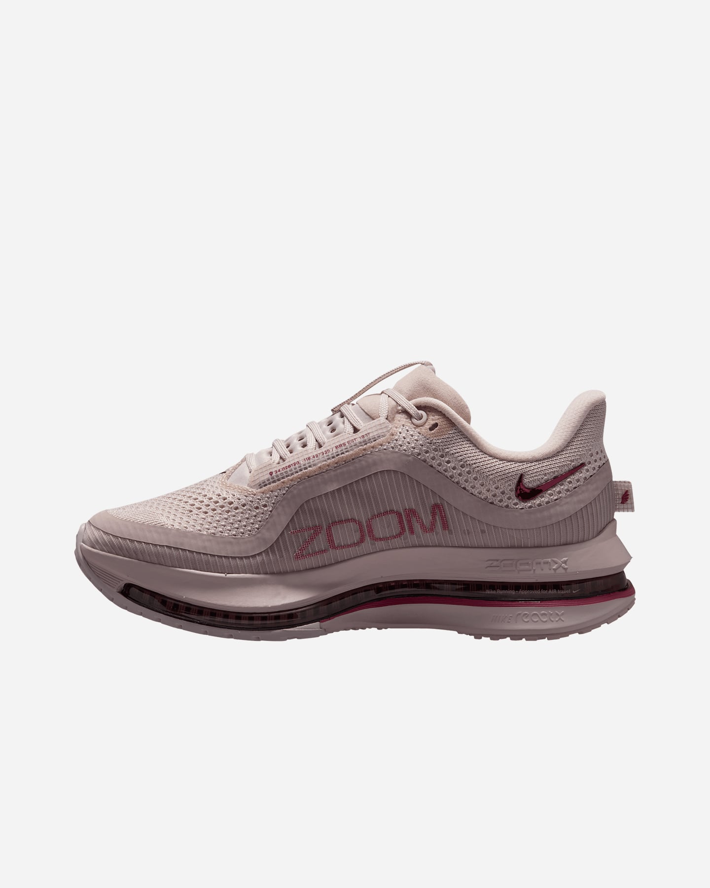 Scarpe running NIKE PEGASUS PREMIUM W - Rosso - 3 | Cisalfa Sport