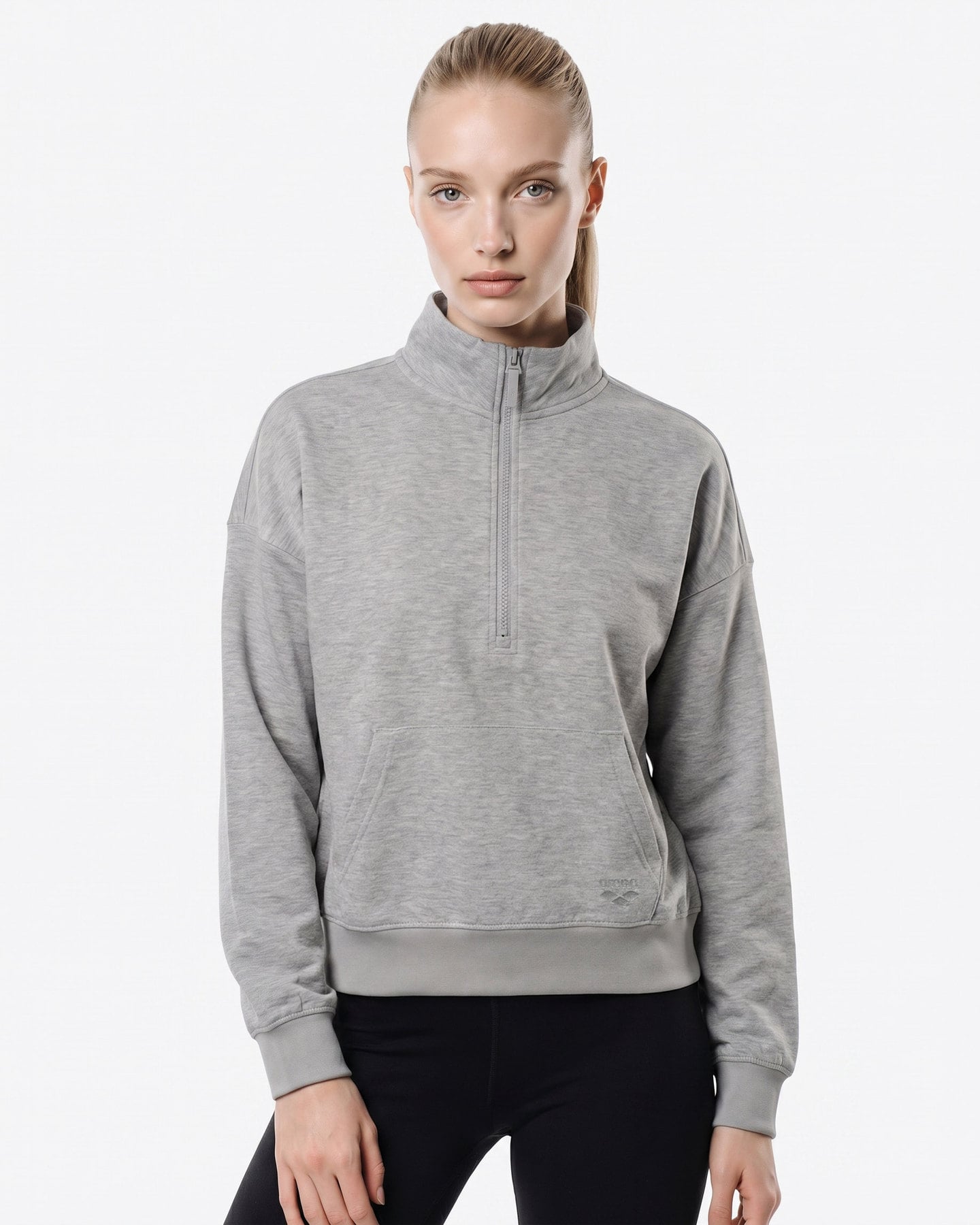 Felpa ARENA ATHLETIC PROGRESS W - Grigio - 2 | Cisalfa Sport