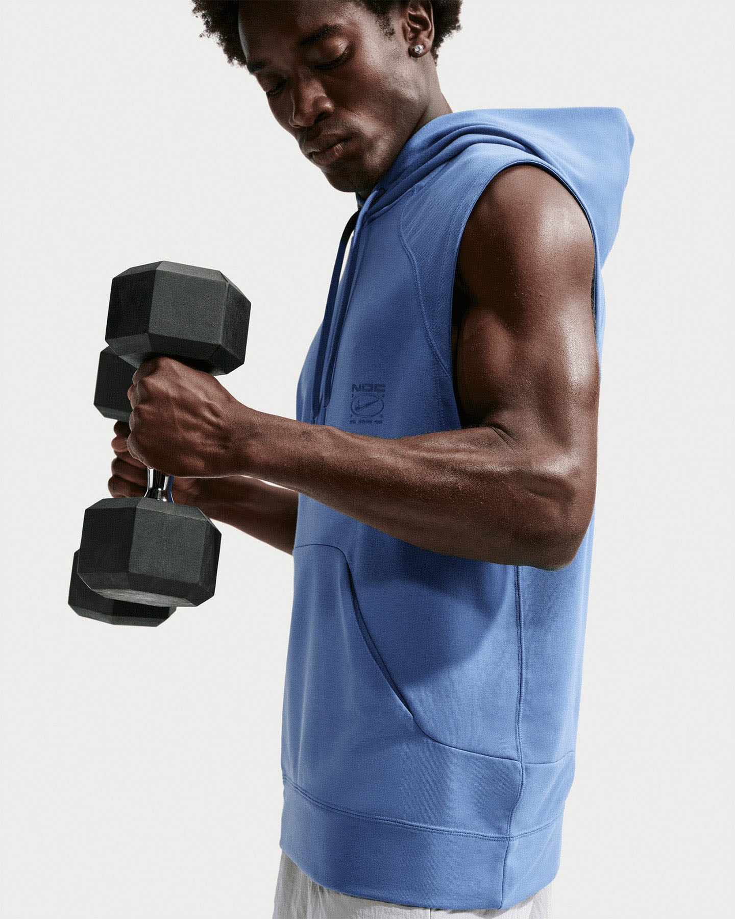 Pantalone training NIKE THE NAC 5IN M - Grigio - 5 | Cisalfa Sport