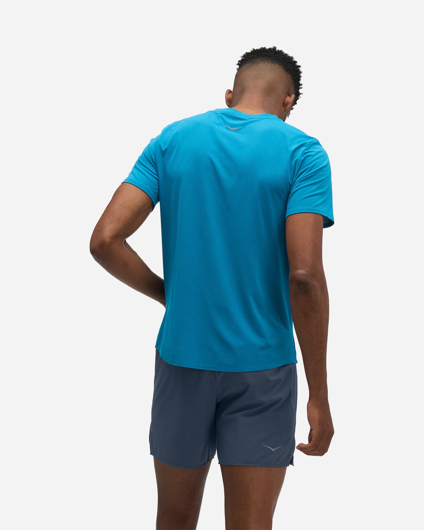 T-shirt running HOKA CLASSIC M - Blu - 1 | Cisalfa Sport