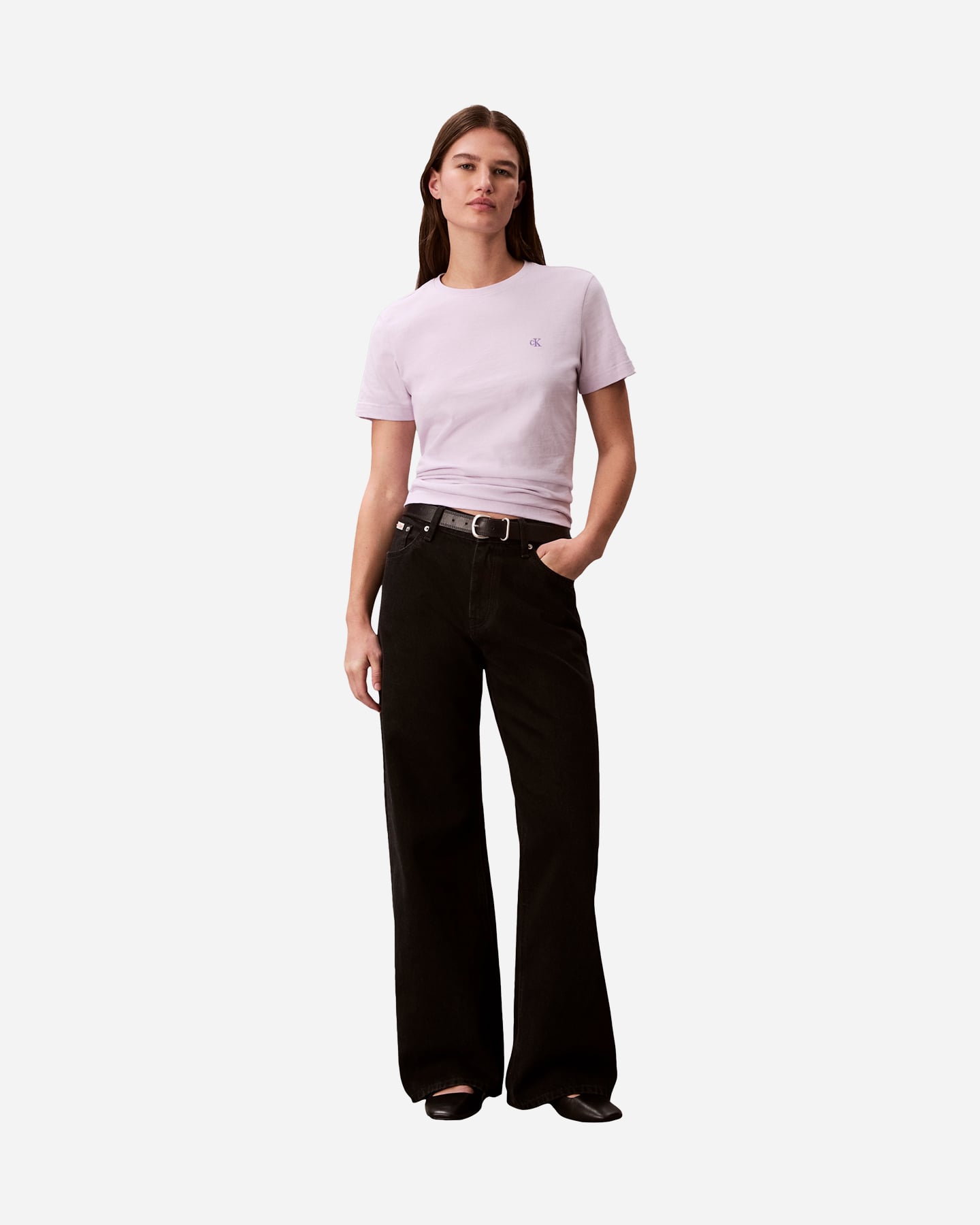 T-shirt CALVIN KLEIN JEANS MONOGRAM W - Lilla - 3 | Cisalfa Sport
