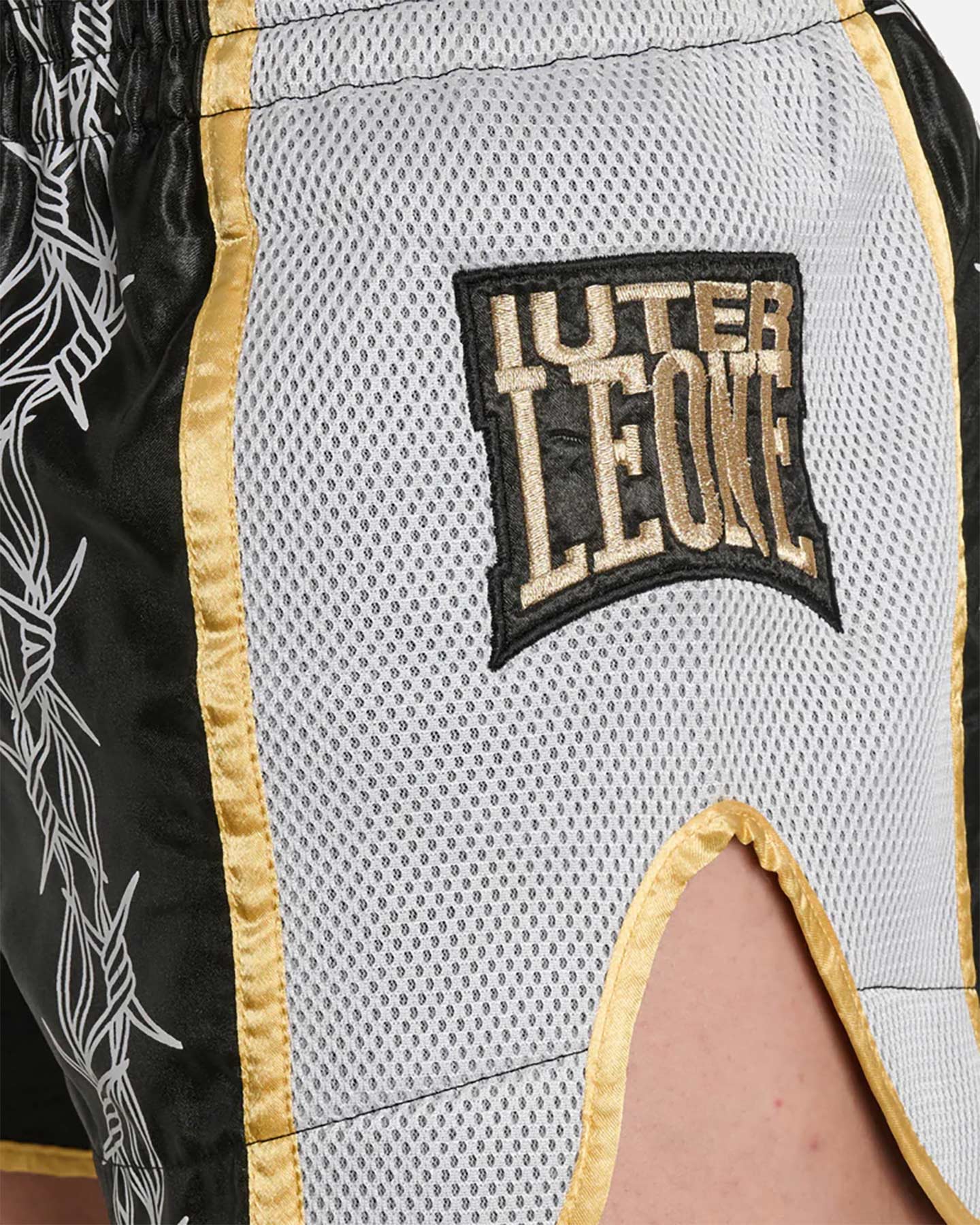 Pantaloncini LEONE KICK THAI IUTER  - Nero - 3 | Cisalfa Sport