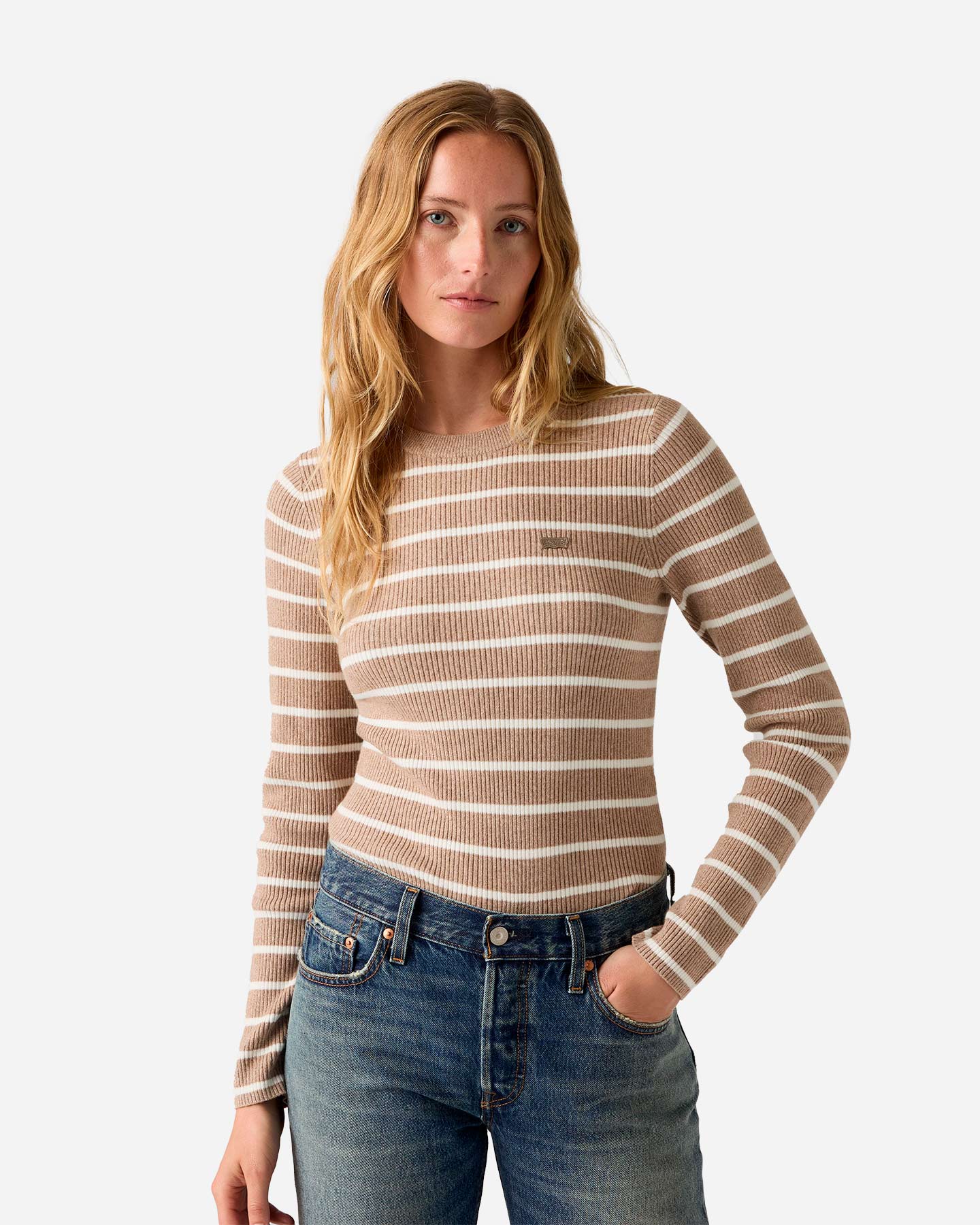 Maglione LEVI'S RIB W - Beige - 2 | Cisalfa Sport