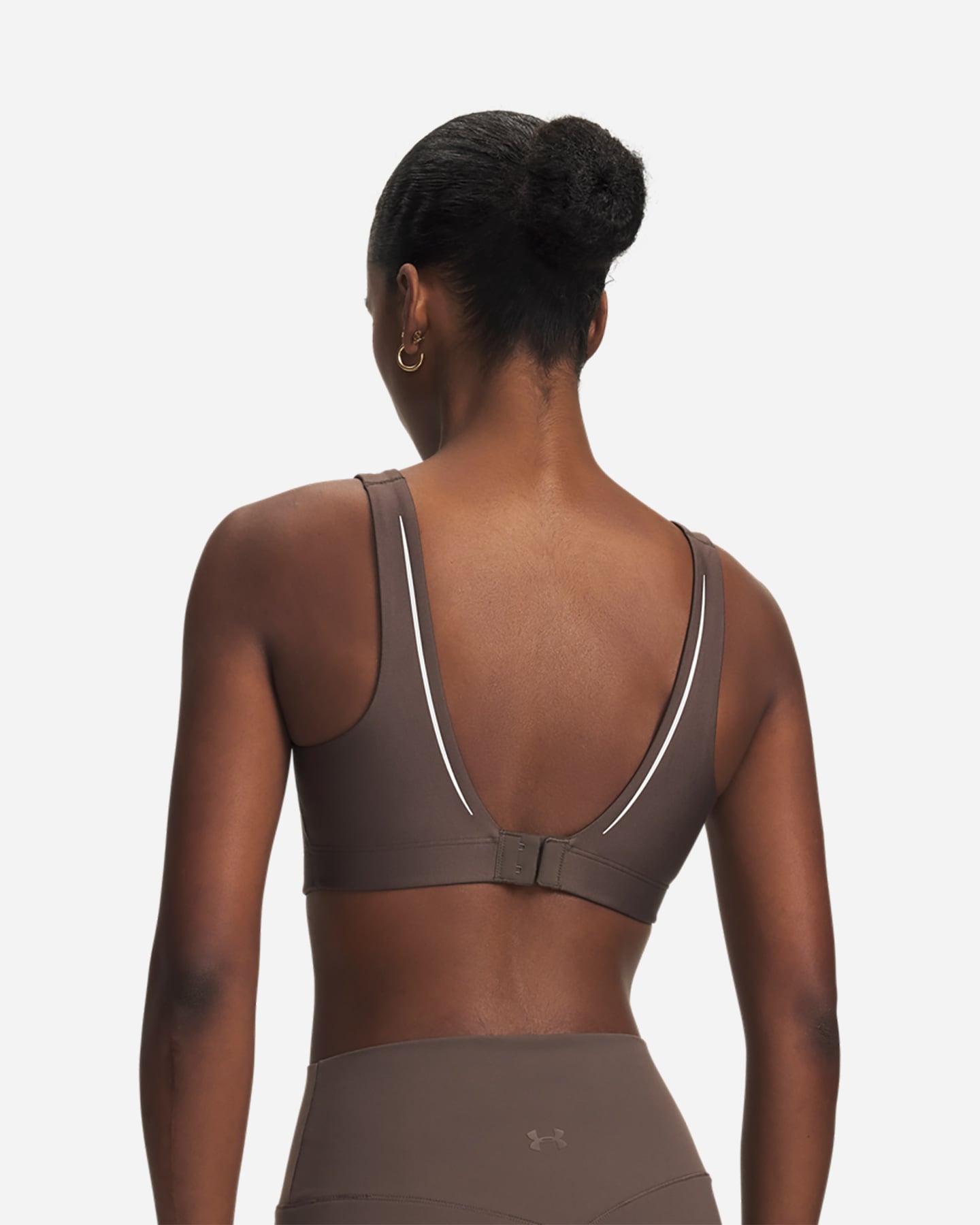 Bra training UNDER ARMOUR INFINITY MID NOVELTY W - Marrone - 1 | Cisalfa Sport
