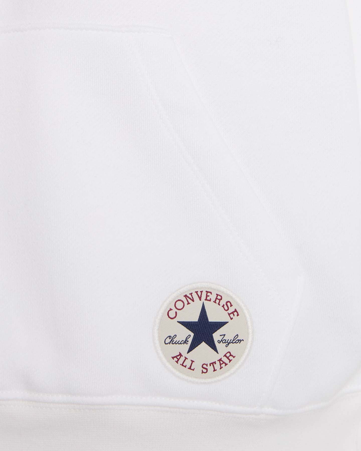 Felpa CONVERSE CROP W - Bianco - 2 | Cisalfa Sport