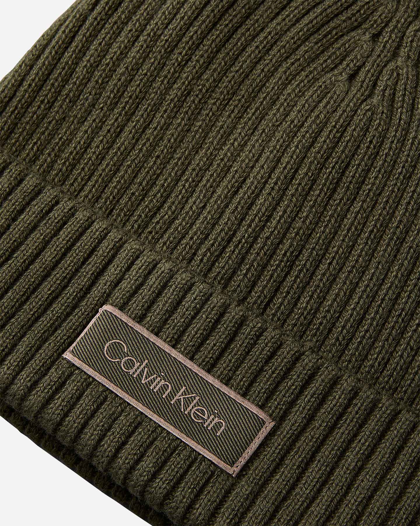 Berretto CALVIN KLEIN JEANS LOGO M - Verde - 2 | Cisalfa Sport
