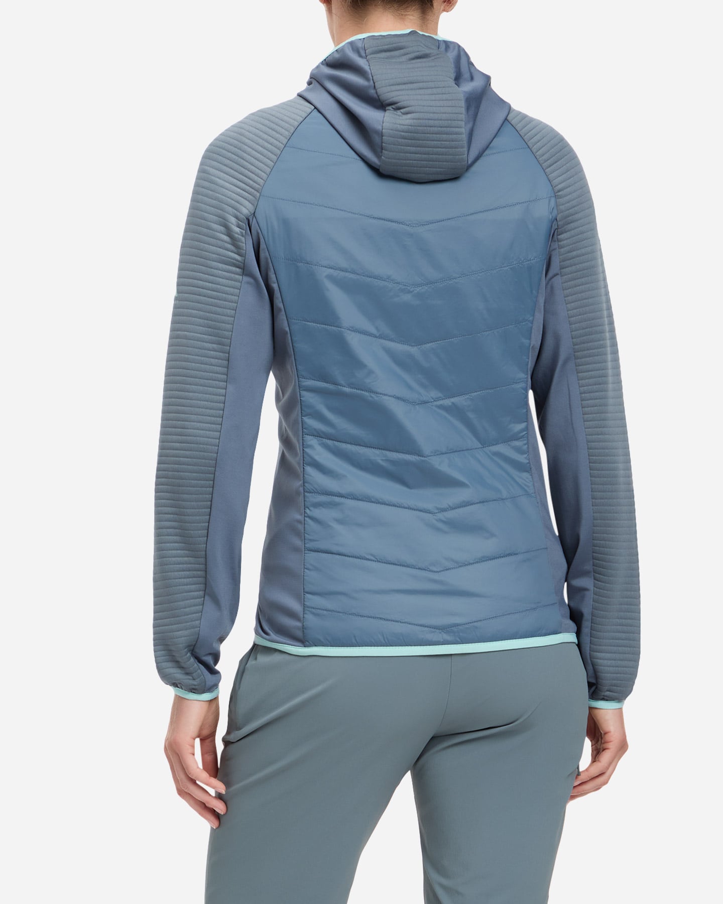 Giacca outdoor MCKINLEY CELLON II HYBRID W - Blu - 2 | Cisalfa Sport