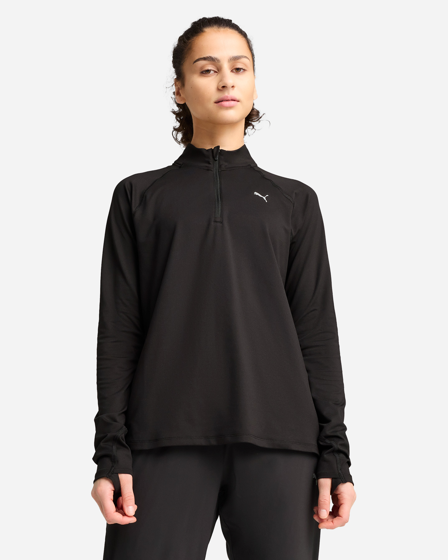 Maglia running PUMA VELOCITY CLOUDSPUN W - Nero - 2 | Cisalfa Sport