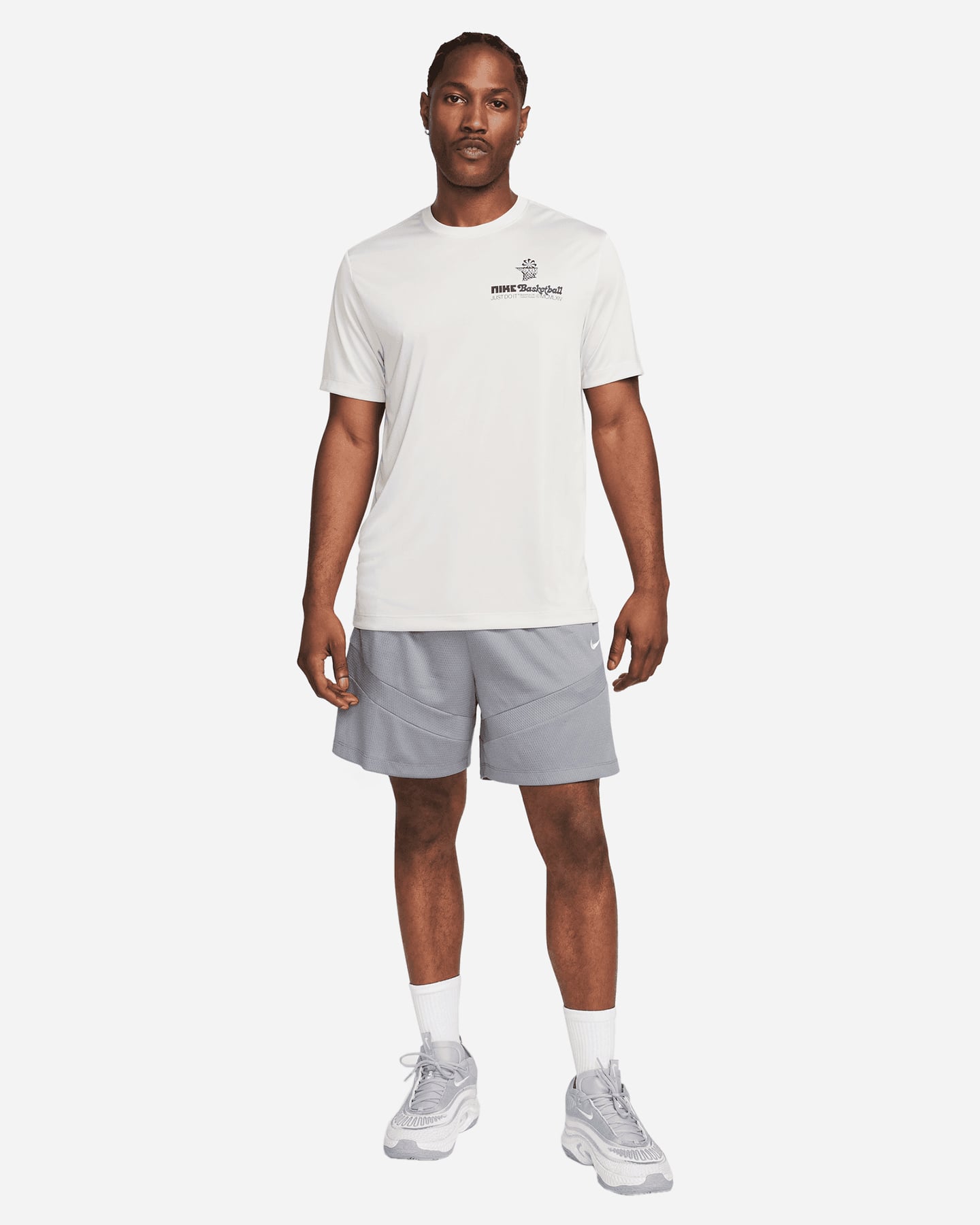 Maglia basket NIKE DRI FIT POWER M - Beige - 4 | Cisalfa Sport