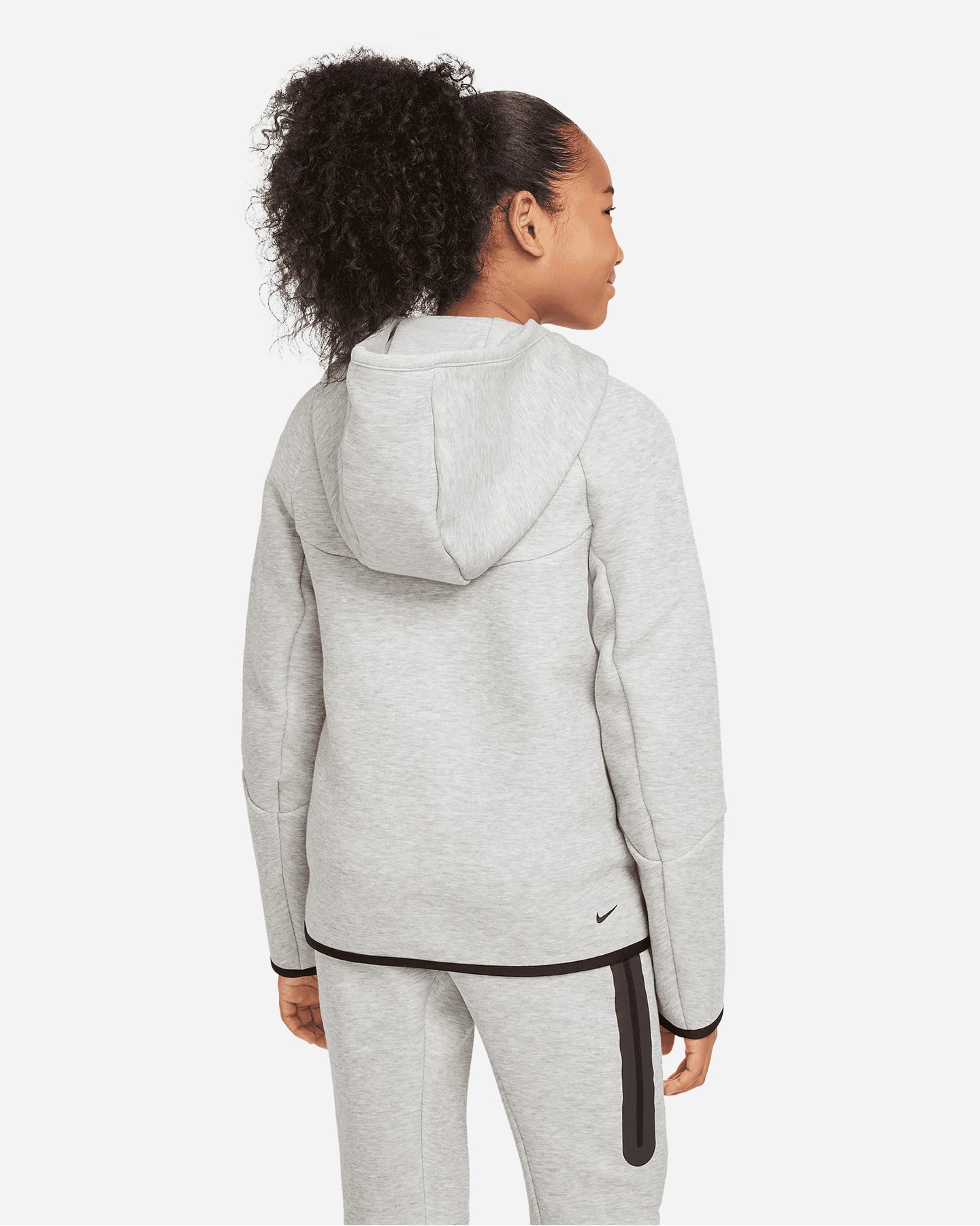 Felpa NIKE TECH FLEECE 2 JR - Grigio - 1 | Cisalfa Sport