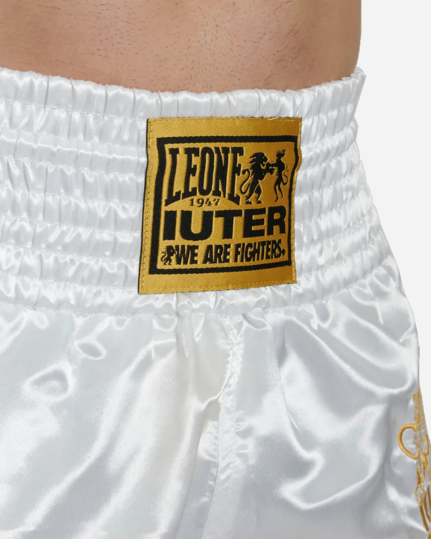 Short training LEONE IUTER  - Bianco - 1 | Cisalfa Sport