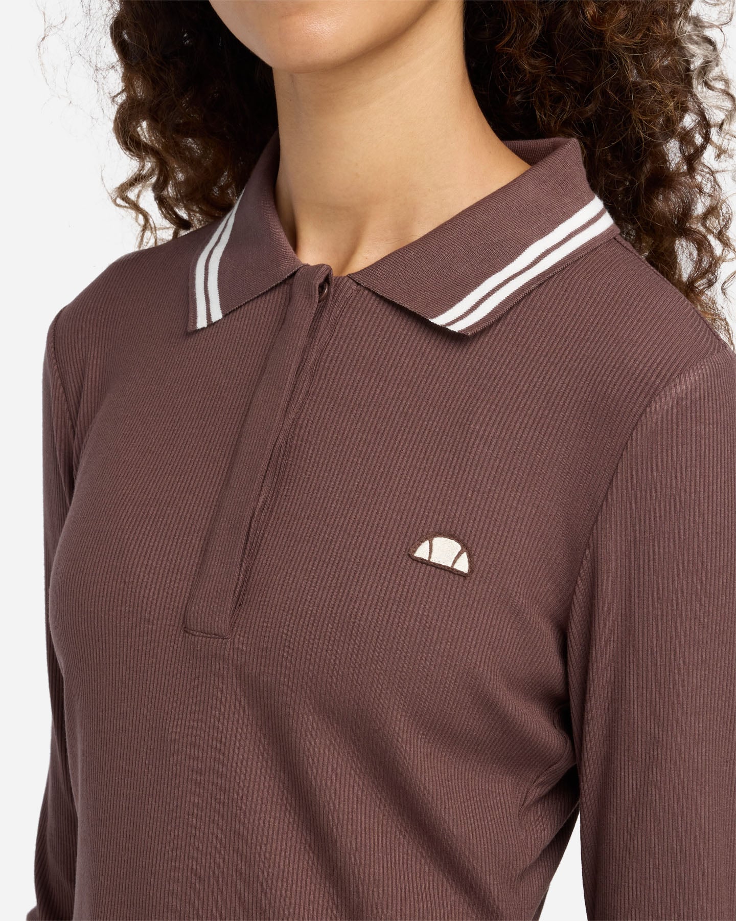 Polo ELLESSE GIOCO W - Marrone - 5 | Cisalfa Sport