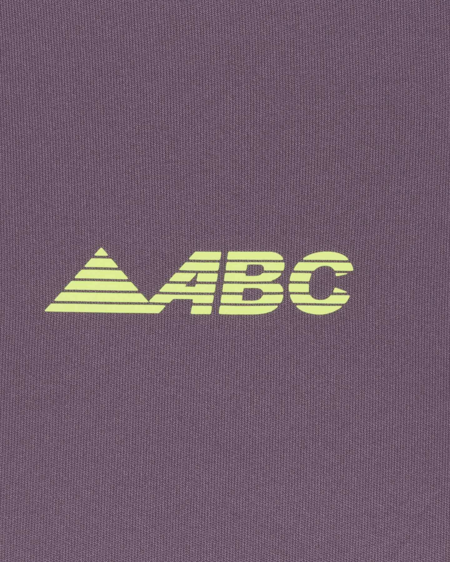 T-shirt running ABC TECH W - Viola - 4 | Cisalfa Sport