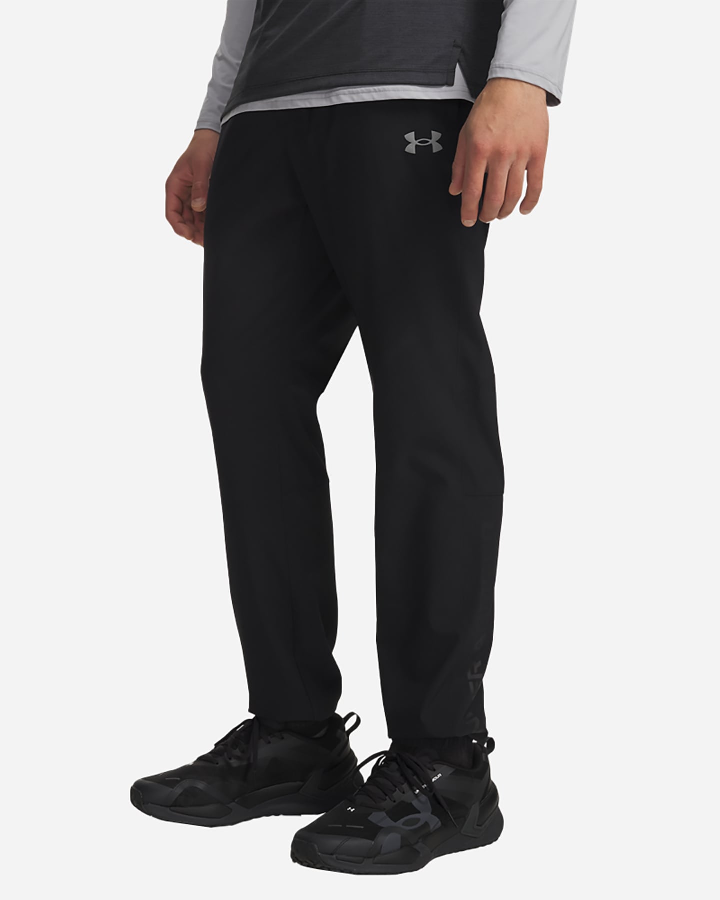 Pantalone training UNDER ARMOUR TECH UTILITY M - Nero - 1 | Cisalfa Sport