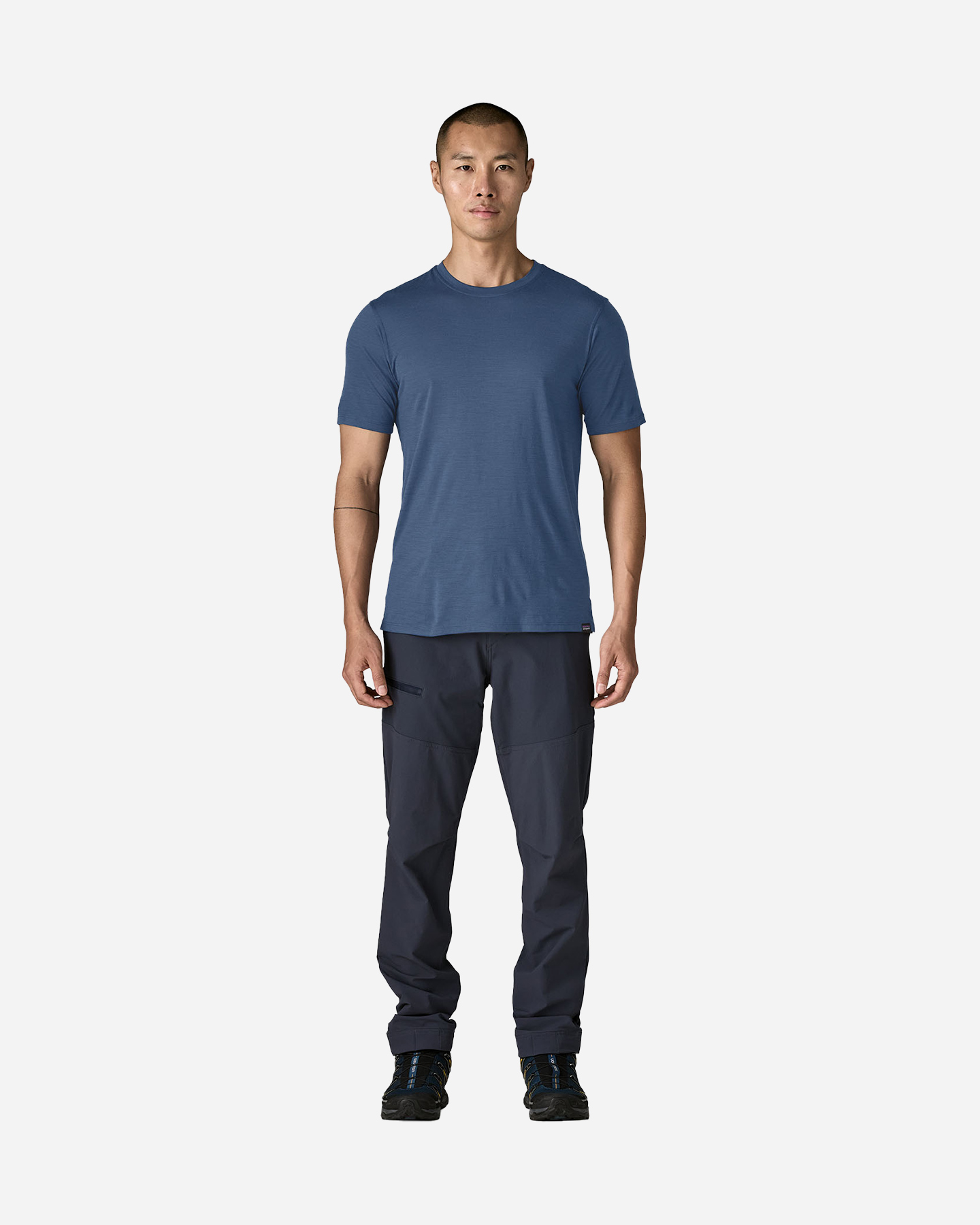 Maglia intimo tecnico PATAGONIA CAP COOL MERINO BLEND M - Blu - 3 | Cisalfa Sport