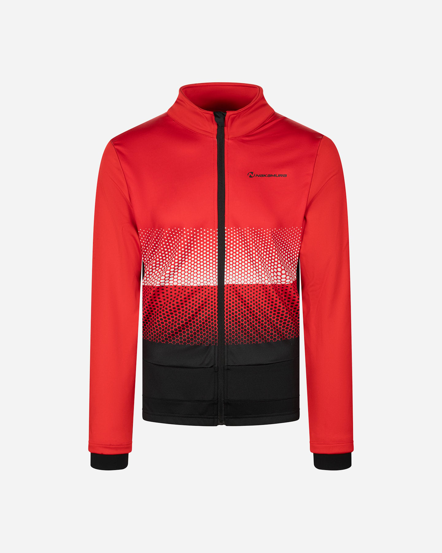 Giacca ciclismo NAKAMURA PRINTED M - Rosso - 0 | Cisalfa Sport