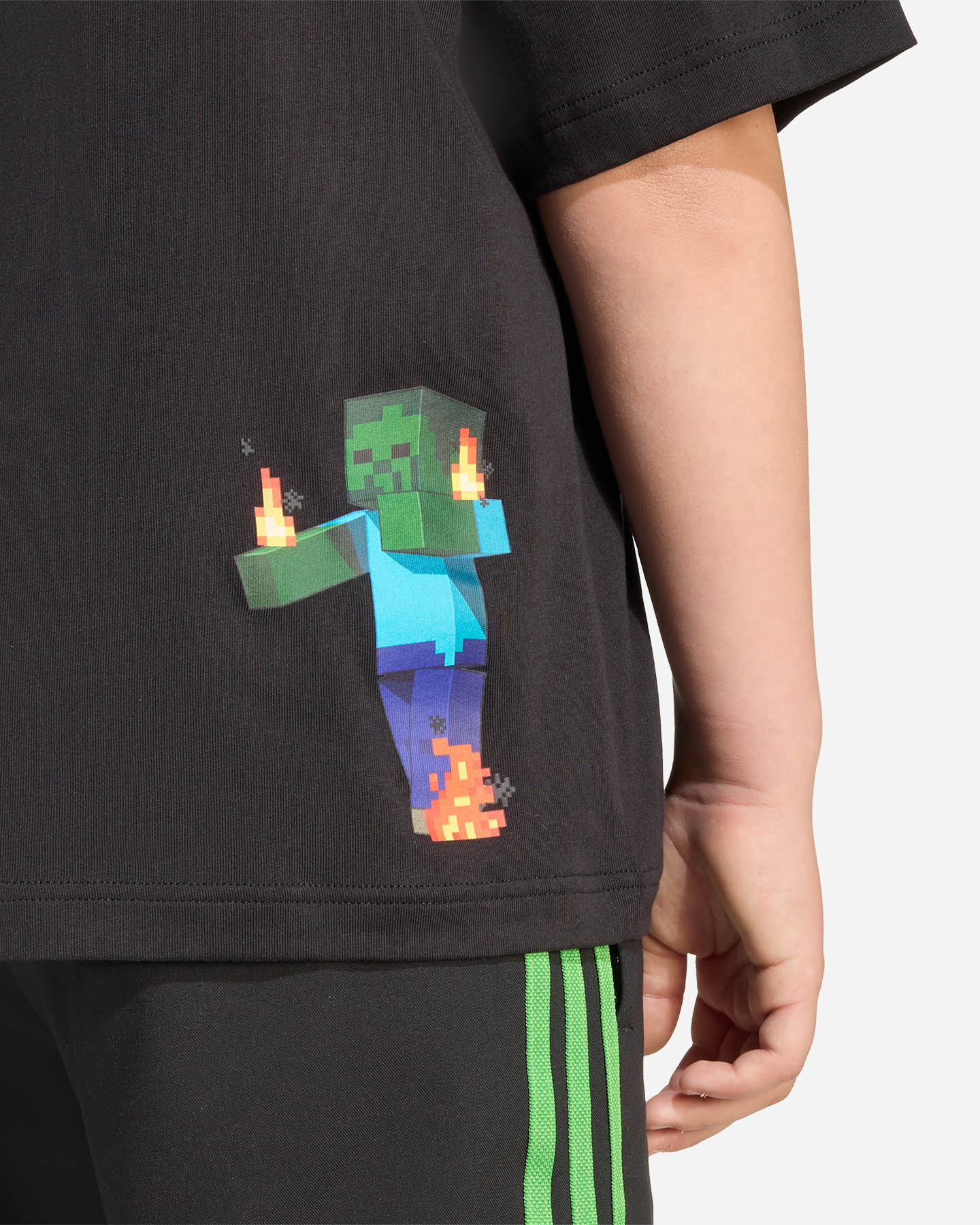 T-shirt ADIDAS PIXEL JR - Nero - 5 | Cisalfa Sport