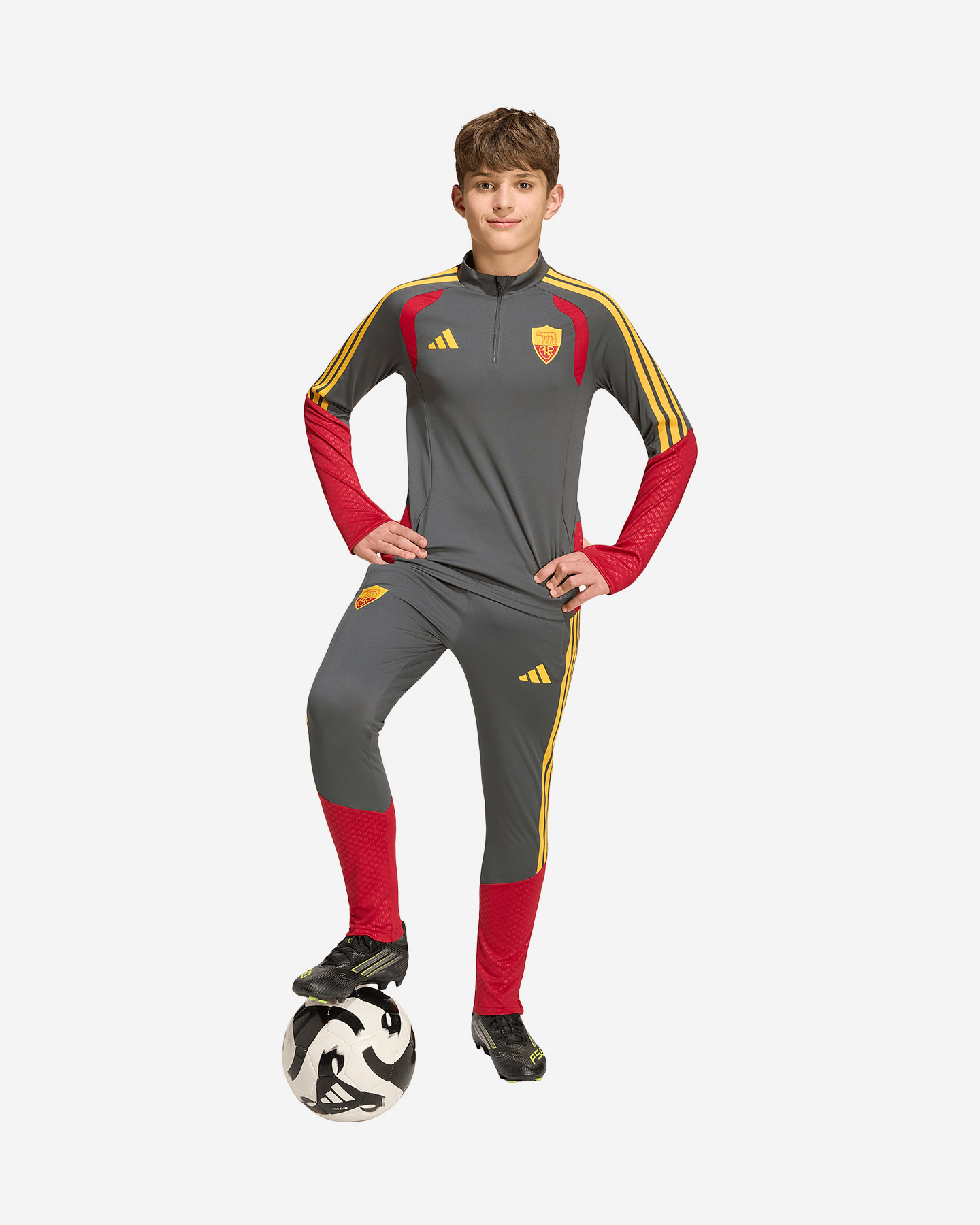 Abbigliamento calcio ufficiale ADIDAS AS ROMA TIRO26 COMPETITION 26-27 JR - 2 | Cisalfa Sport