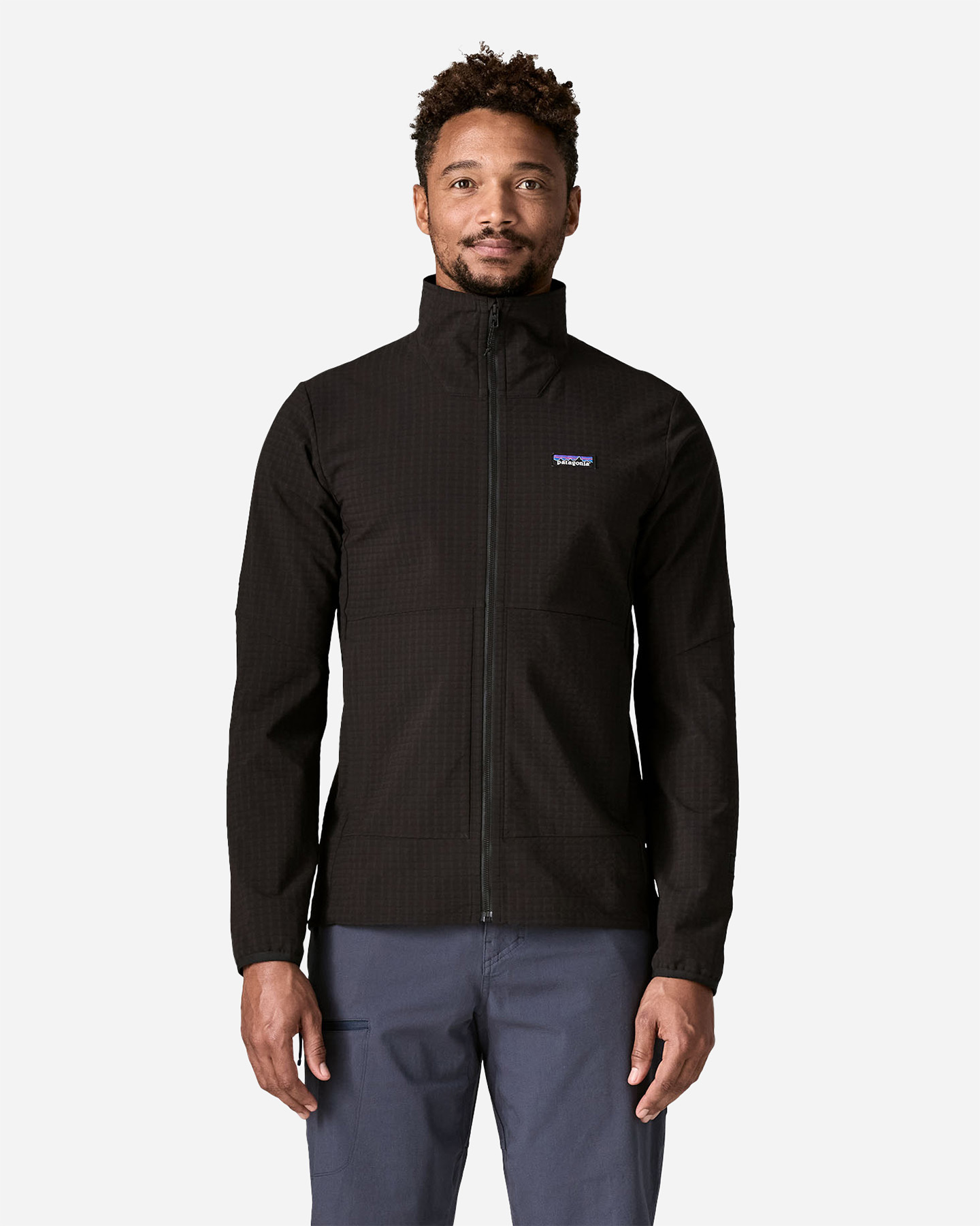 Pile PATAGONIA R1 TECHFACE M - Nero - 1 | Cisalfa Sport