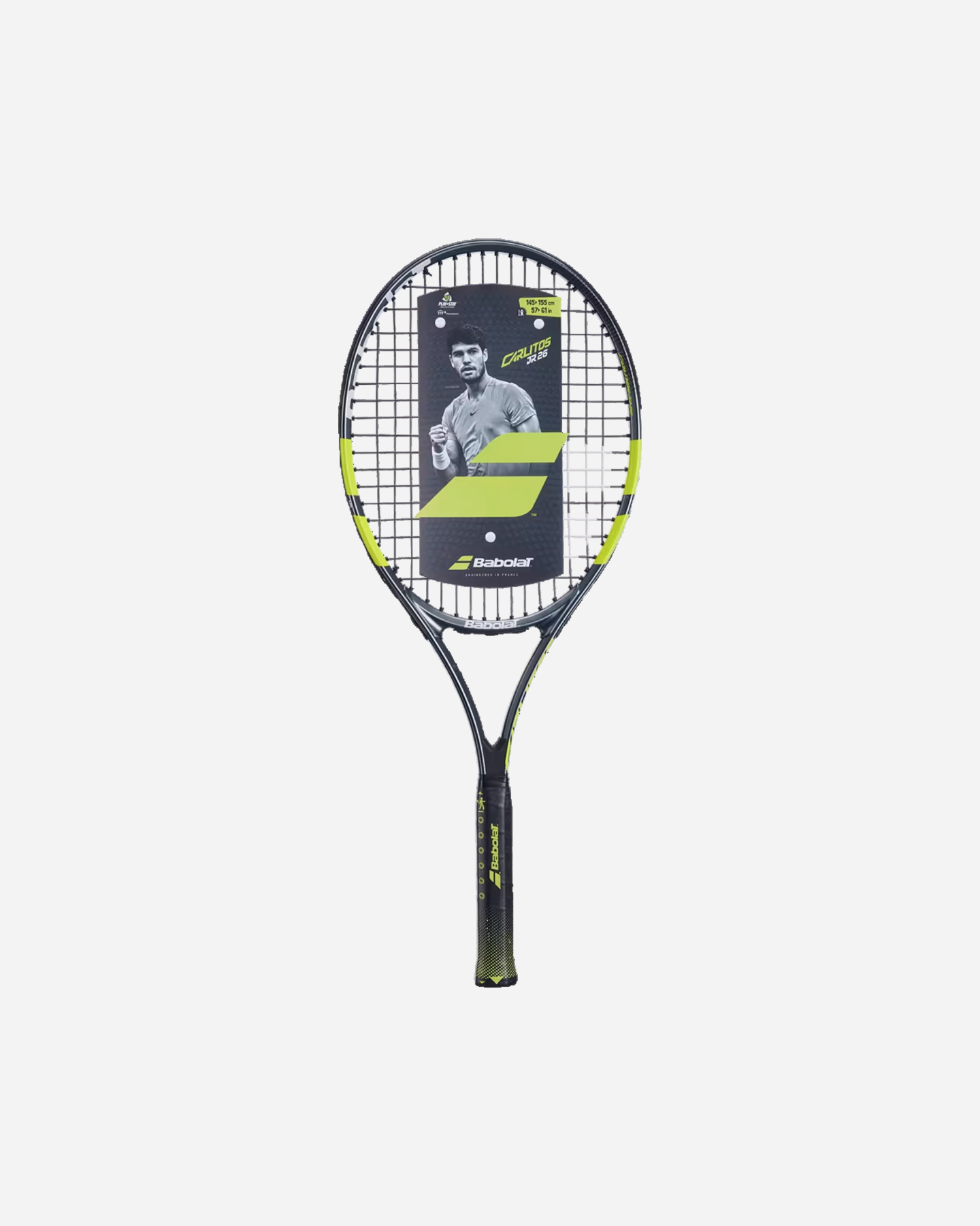 Racchetta tennis BABOLAT CARLITOS 26 JR - Grigio - 1 | Cisalfa Sport