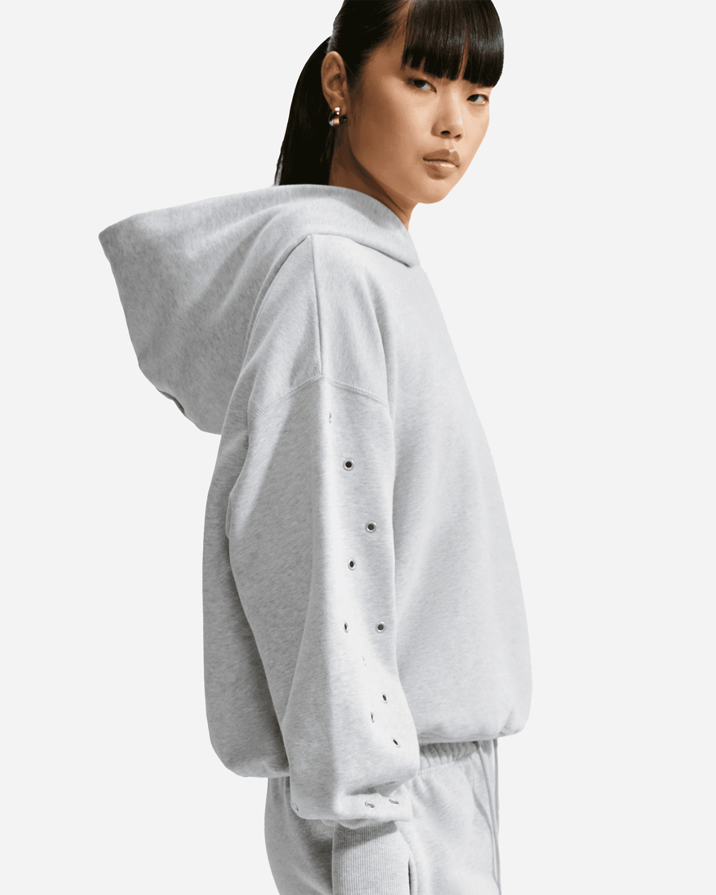 Felpa NIKE STUDIO FLEECE W - 4 | Cisalfa Sport