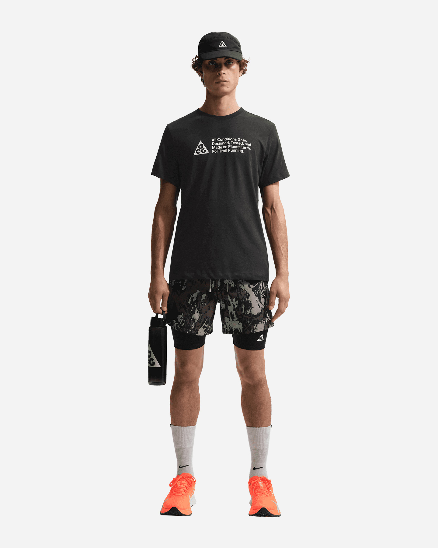 T-shirt running NIKE ACG M - Nero - 1 | Cisalfa Sport