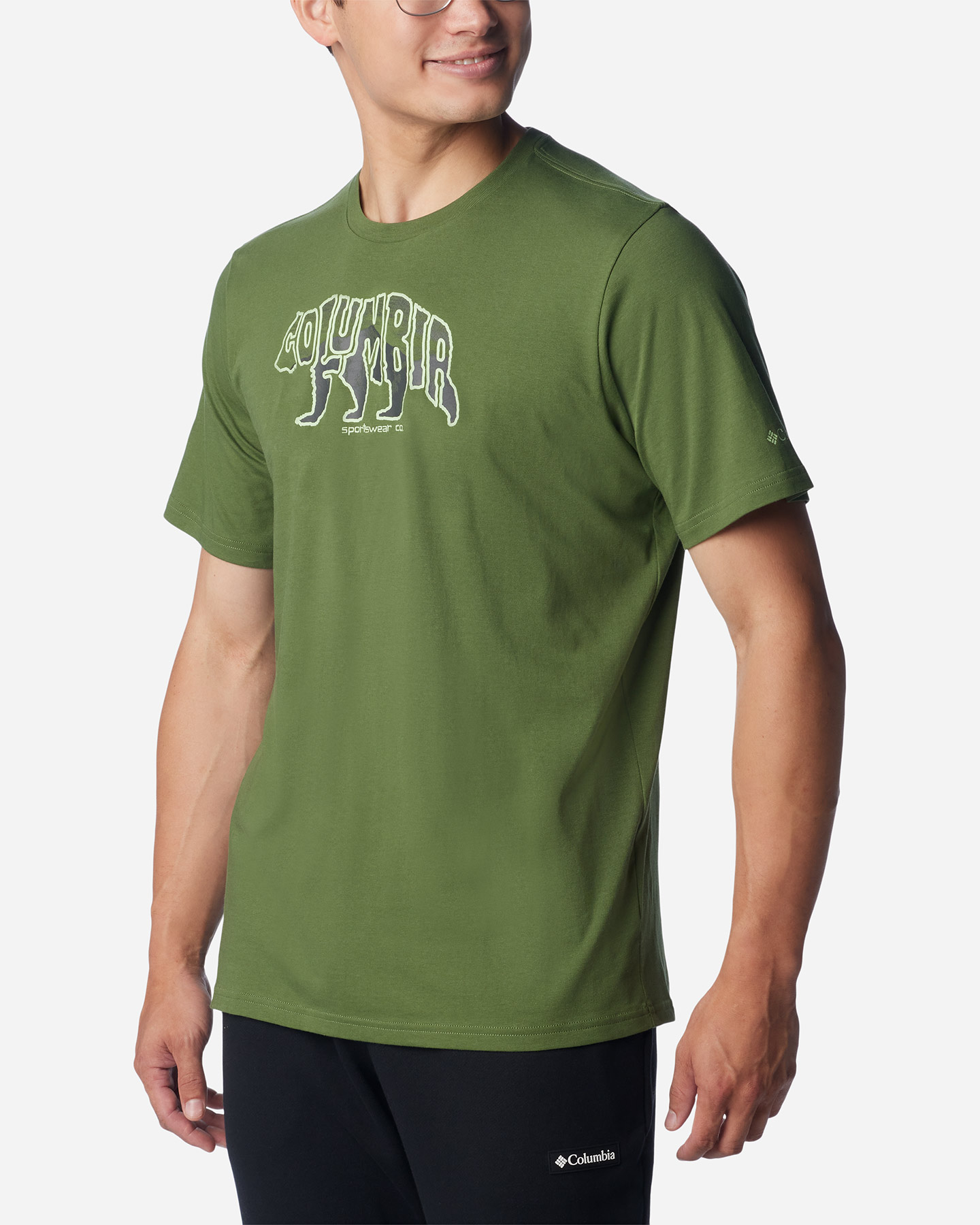 T-shirt COLUMBIA ROCKAWAY RIVER M - Verde - 2 | Cisalfa Sport