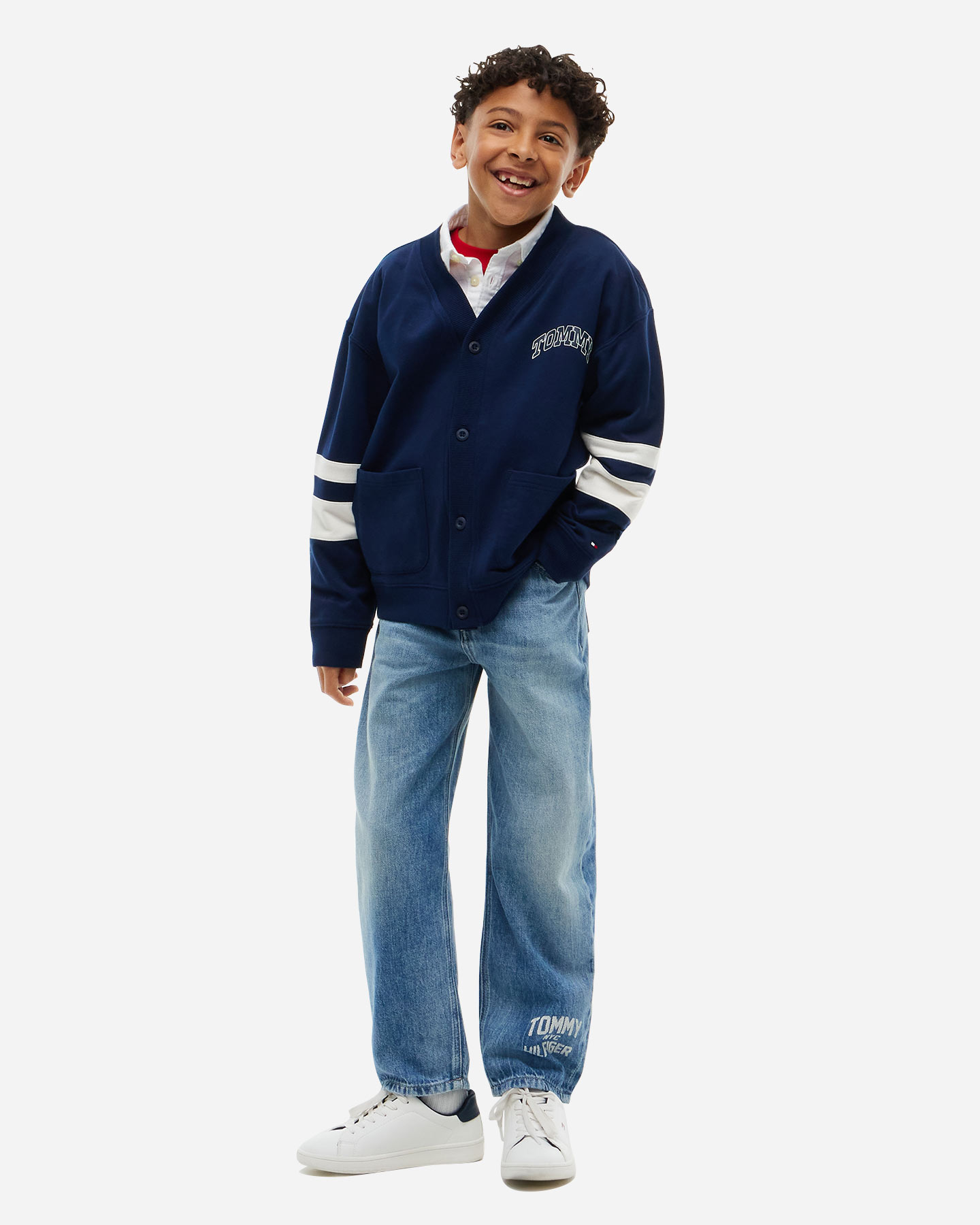 Jeans TOMMY HILFIGER BARREL LOGO LEG LD JR - Denim - 3 | Cisalfa Sport