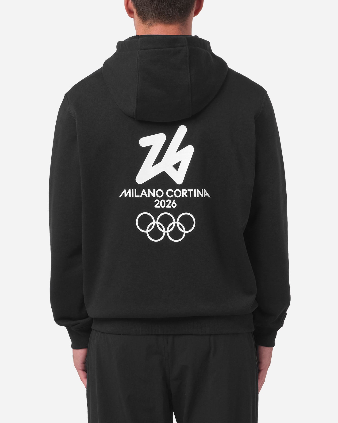 Felpa SALOMON MILANO CORTINA 2026 OLYMPIC ICON M - Nero - 5 | Cisalfa Sport