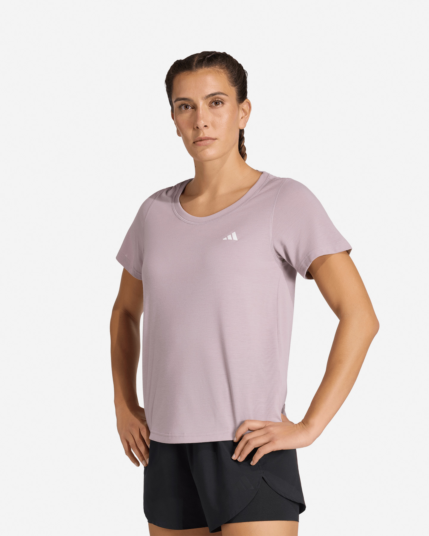 T-shirt training ADIDAS ESSENTIALS SMALL LOGO W - Rosa - 1 | Cisalfa Sport