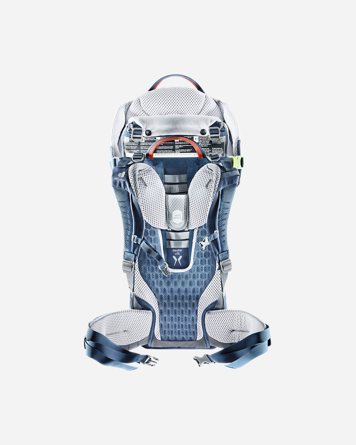 Zaino portabambino DEUTER KID COMFORT ACTIVE KC SUN ROOF - Blu - 4 | Cisalfa Sport