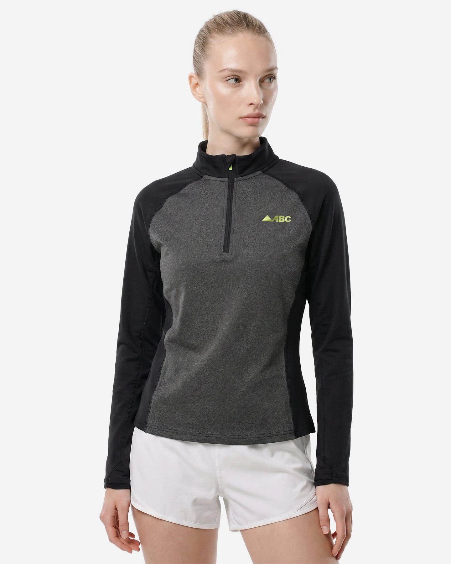 Maglia running ABC TECH W - Nero - 2 | Cisalfa Sport