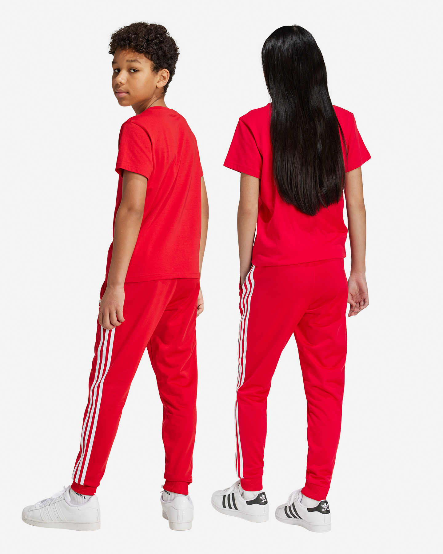 Pantalone ADIDAS O BOY JR - Rosso - 2 | Cisalfa Sport