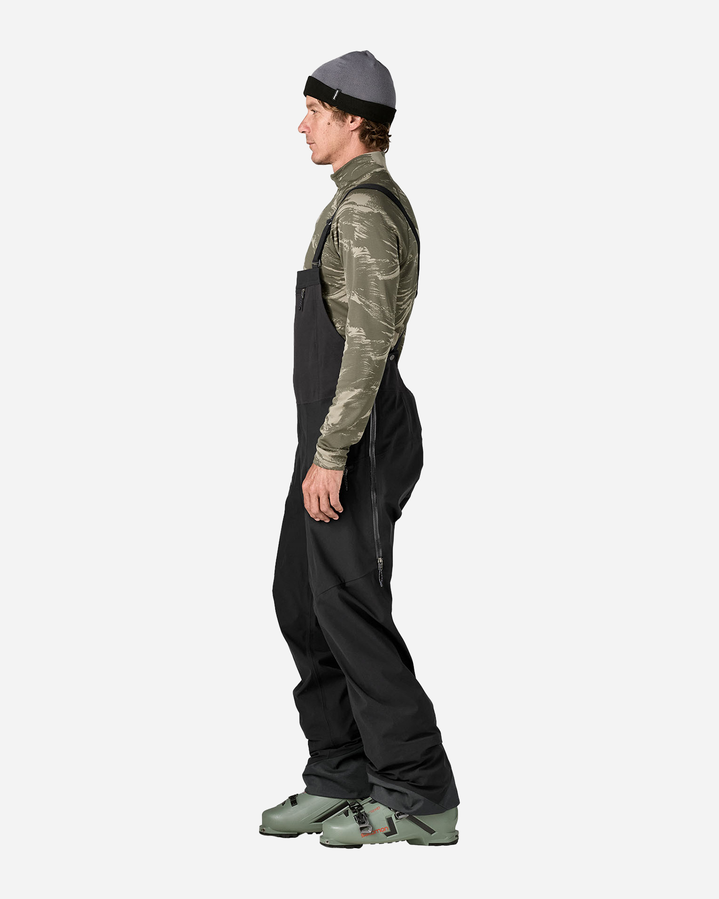Pantalone sci PATAGONIA SNOWDRIFTER BIBS M - Nero - 2 | Cisalfa Sport
