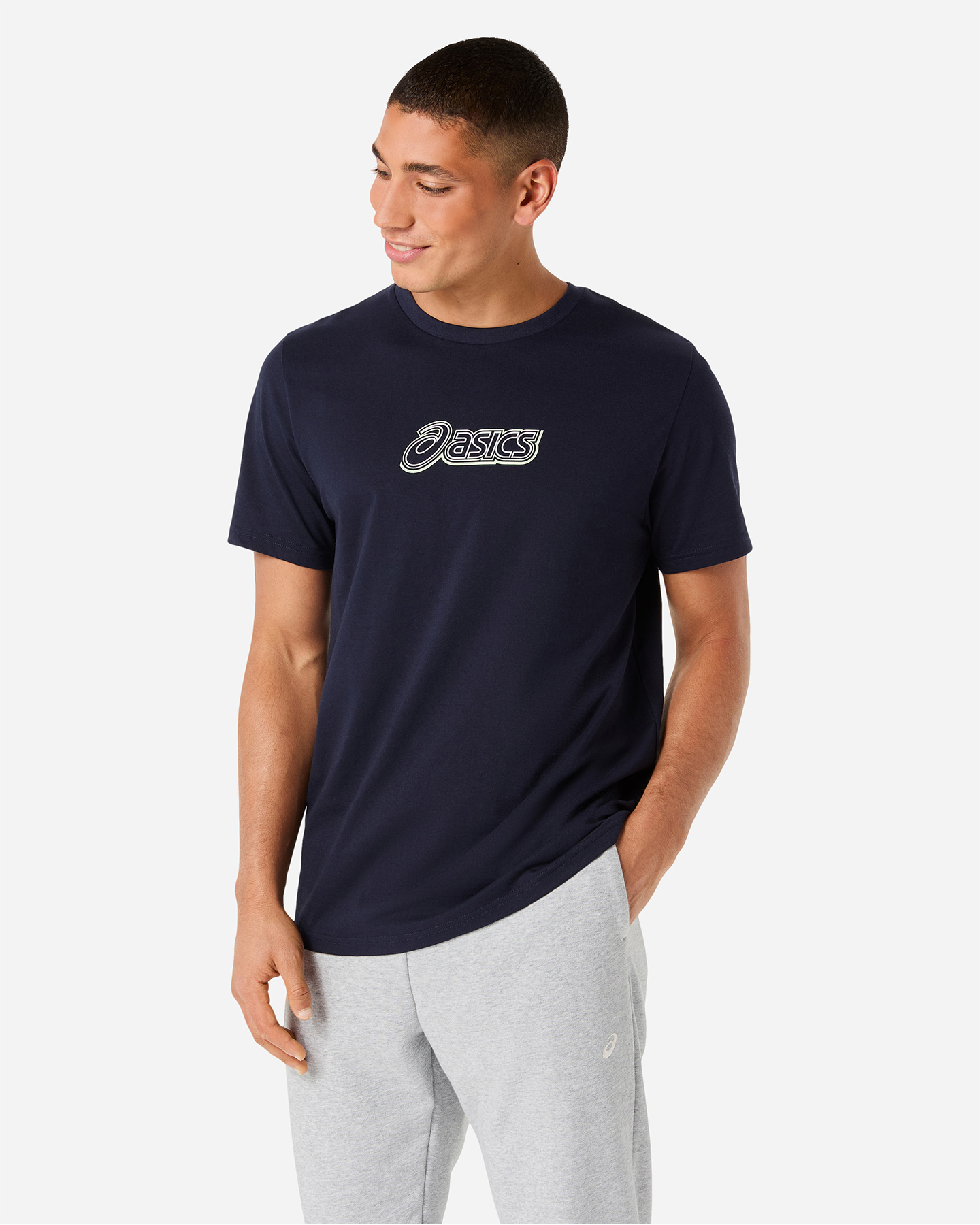 T-shirt ASICS ASICS LOGO GRAPHIC TEE M - Blu - 1 | Cisalfa Sport