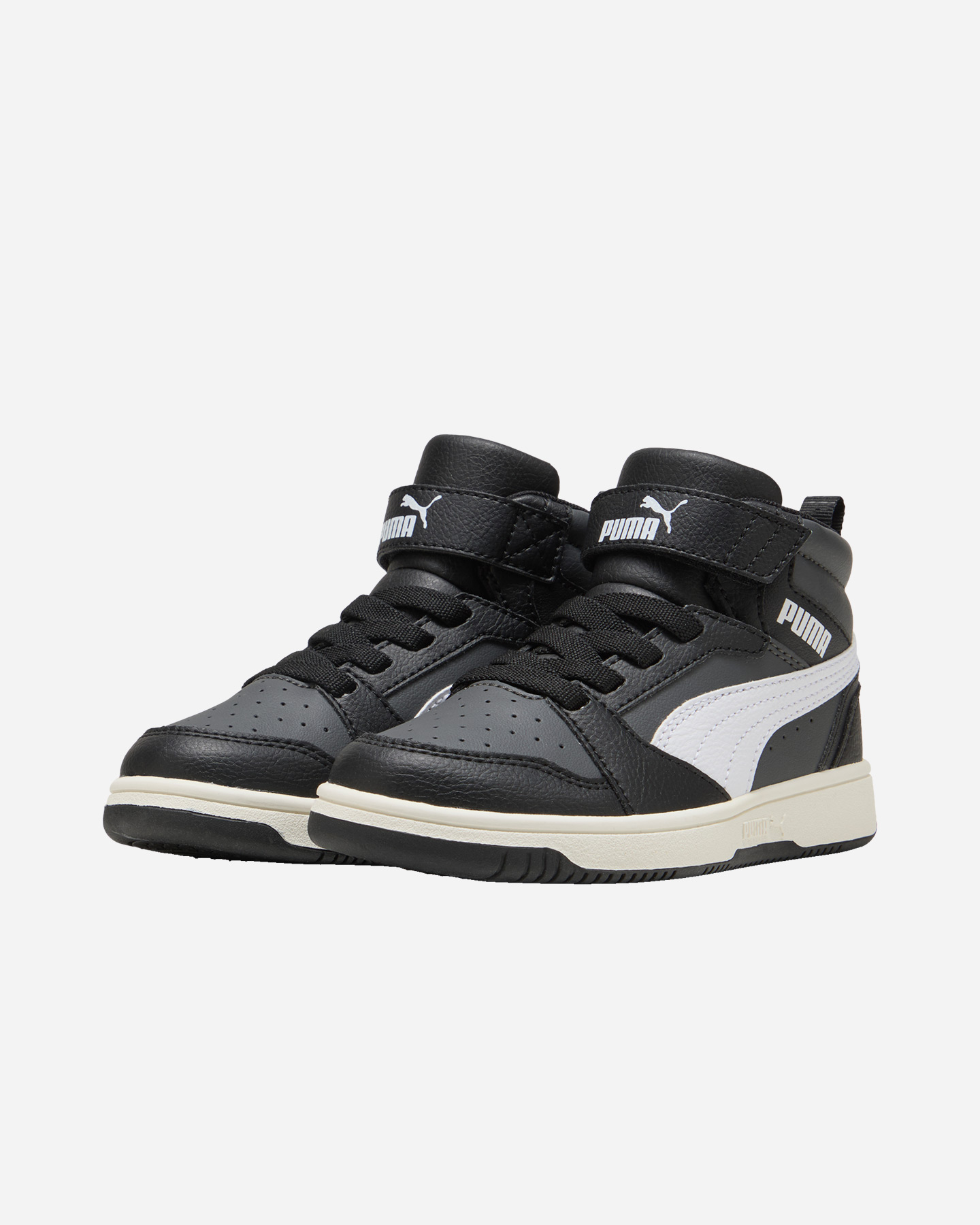 Scarpe sneakers PUMA REBOUND V6 MID PS JR - Grigio - 1 | Cisalfa Sport
