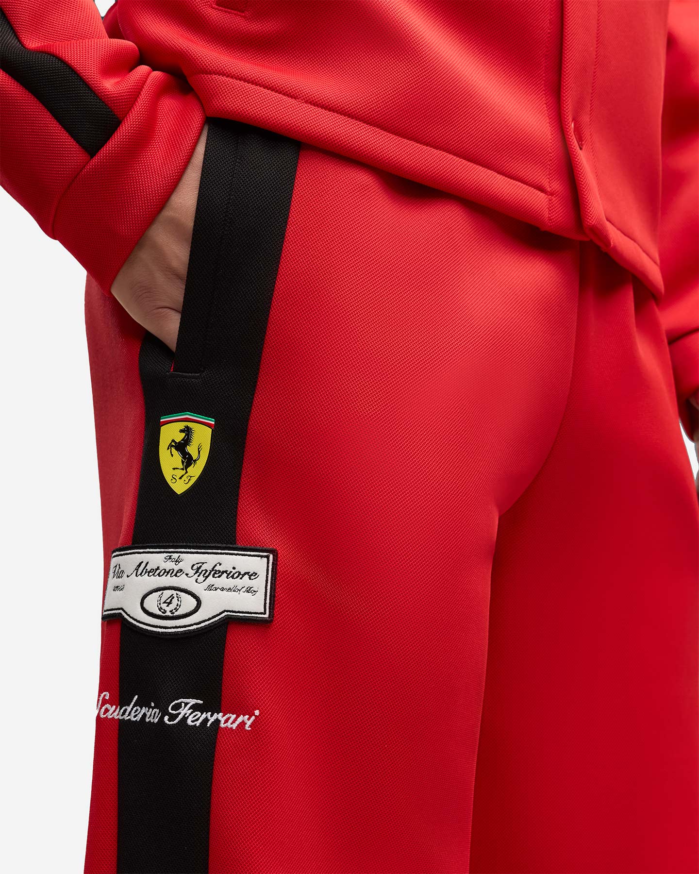 Pantalone PUMA FERRARI T7 M - Rosso - 5 | Cisalfa Sport
